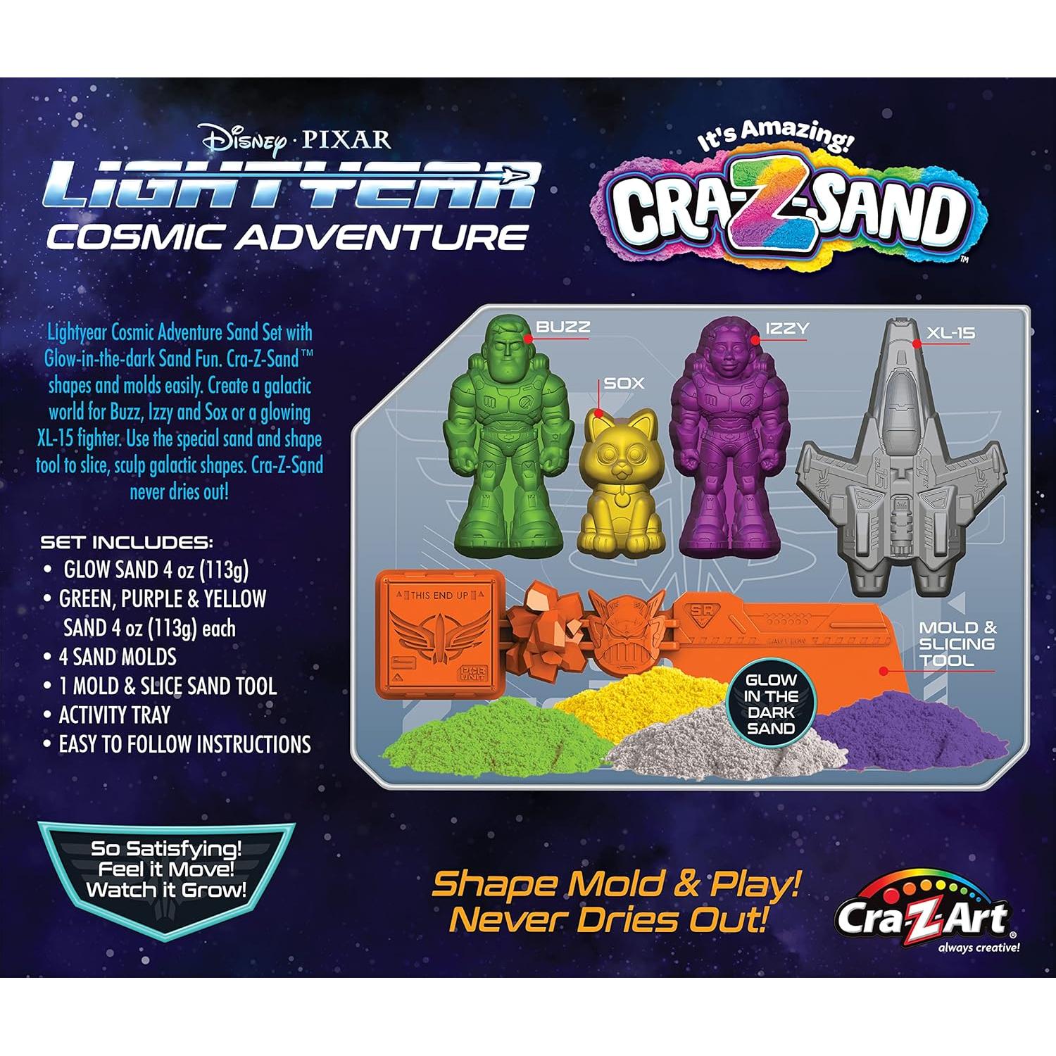 Set de Juego de Arena Cra-Z-Art Lightyear Aventura Cósmica