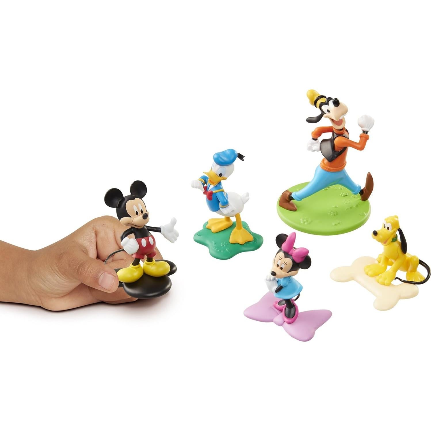 Set de Figuras Disney Mickey Mouse - 5 Piezas 8,89 cm