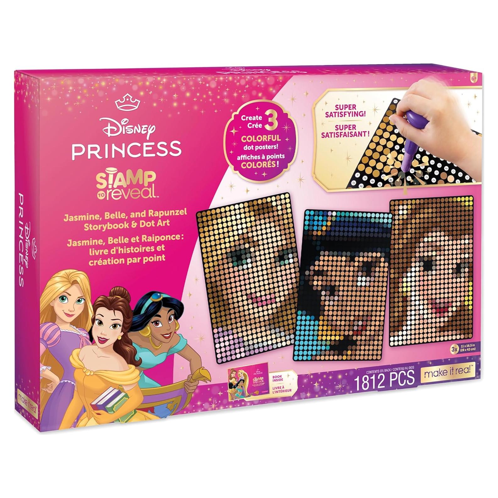 Sello Disney para Revelar - Jasmine, Belle y Rapunzel - 1800 Puntos