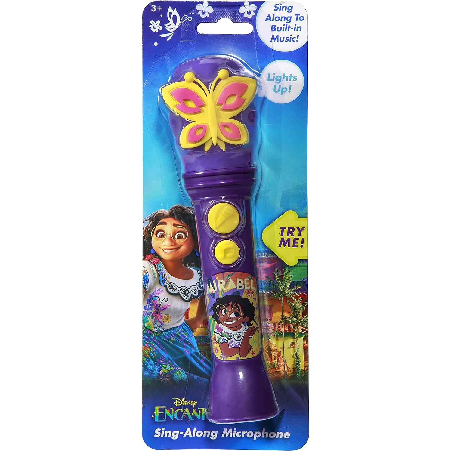 Micrófono de Juguete eKids Disney Encanto Rosa y Púrpura