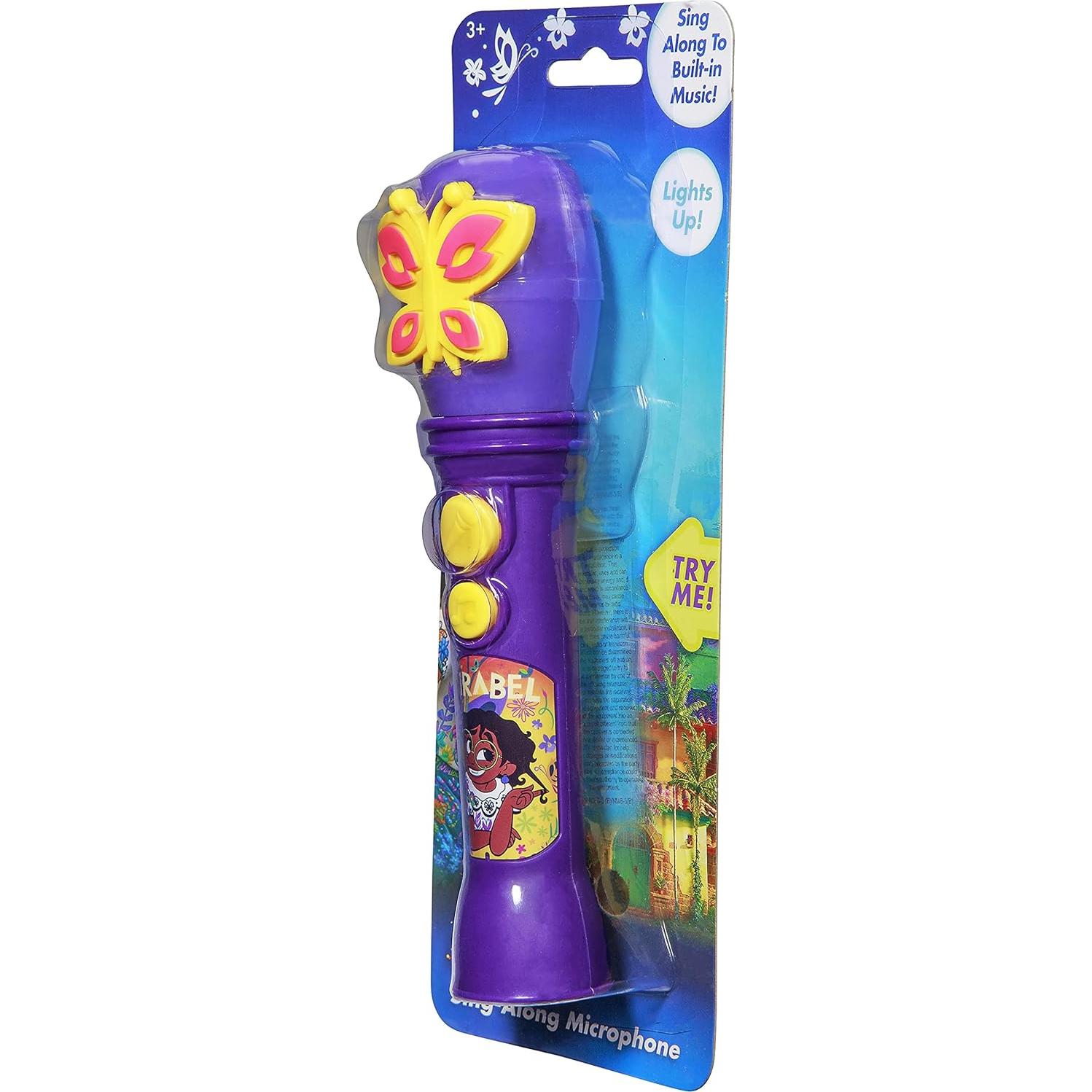 Micrófono de Juguete eKids Disney Encanto Rosa y Púrpura