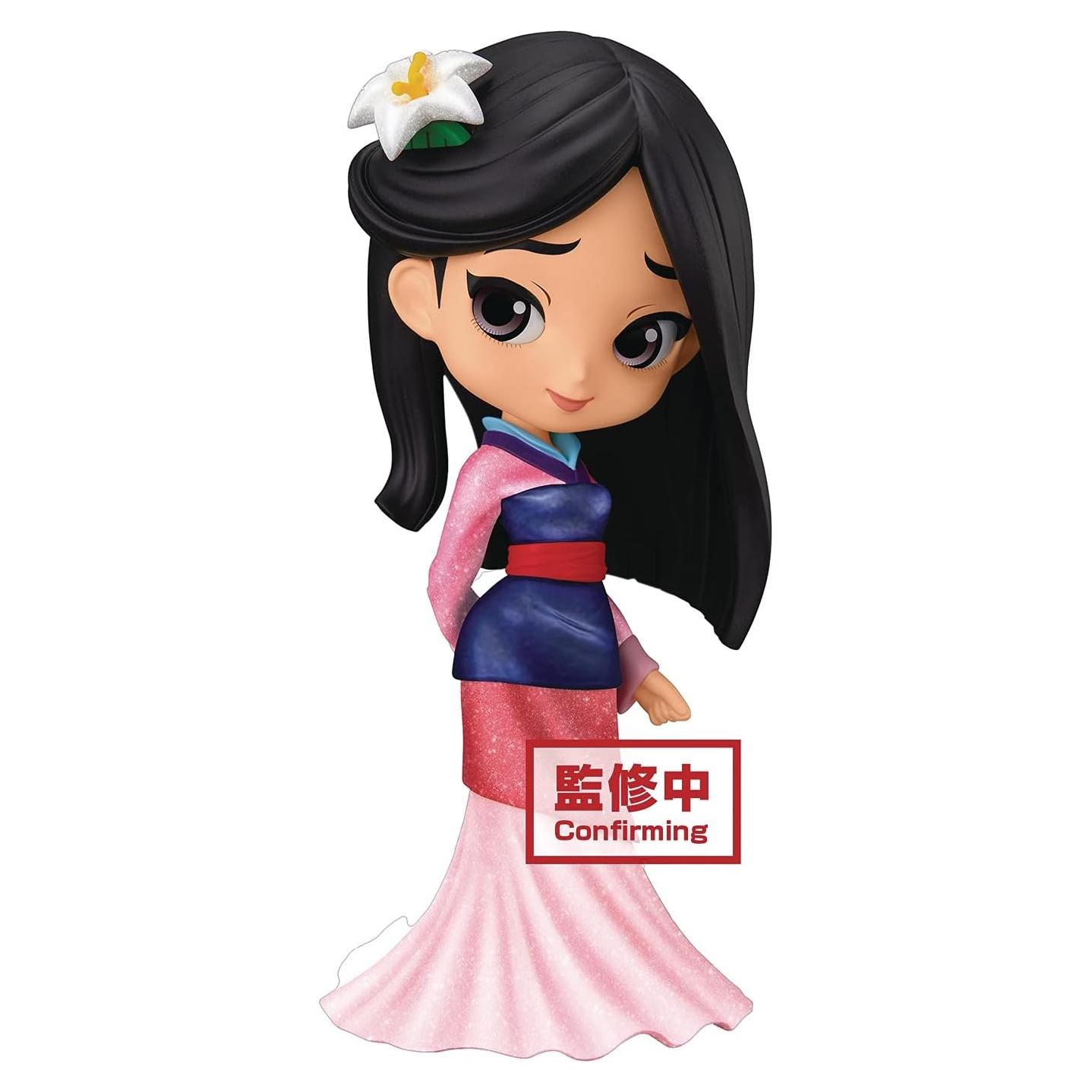 Figura Q Posket Mulan Glitter Banpresto 20 cm