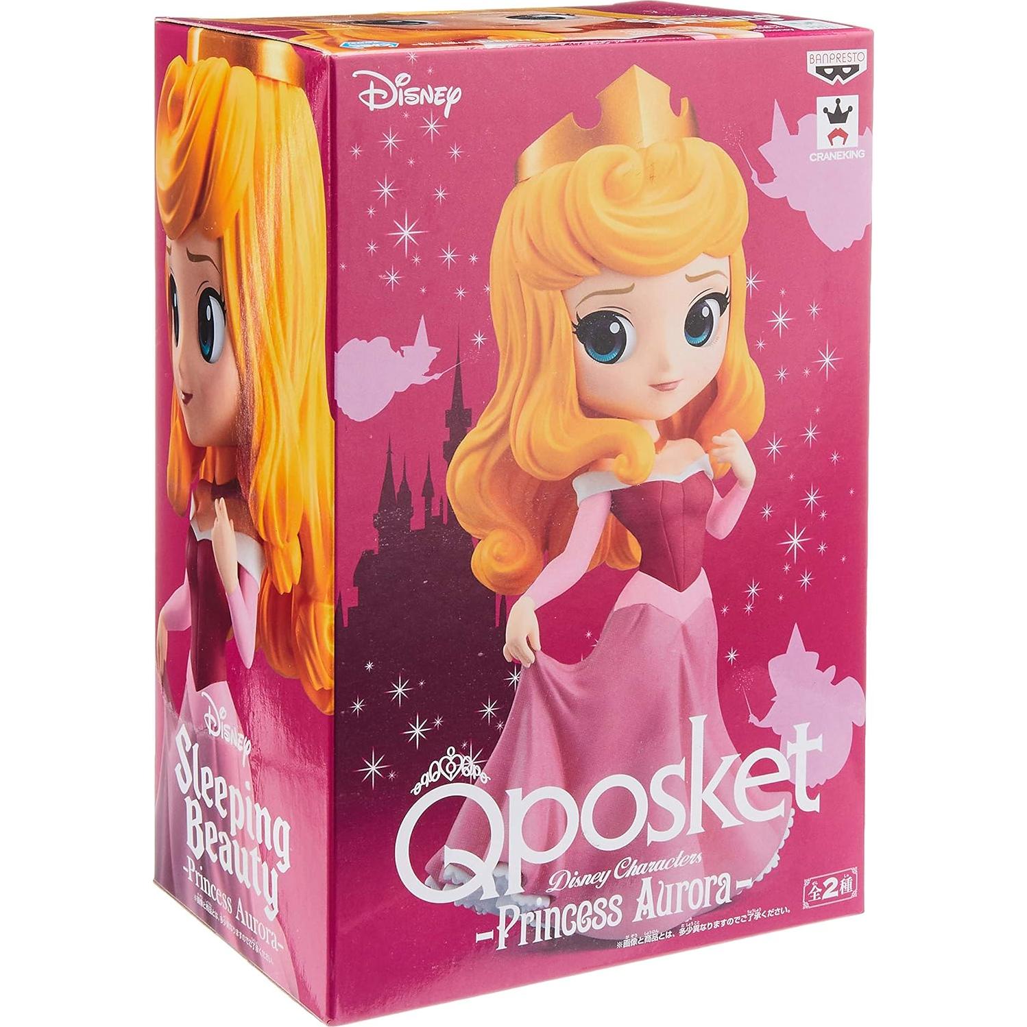 Figura Princesa Aurora Banpresto Q Posket 7.6 cm