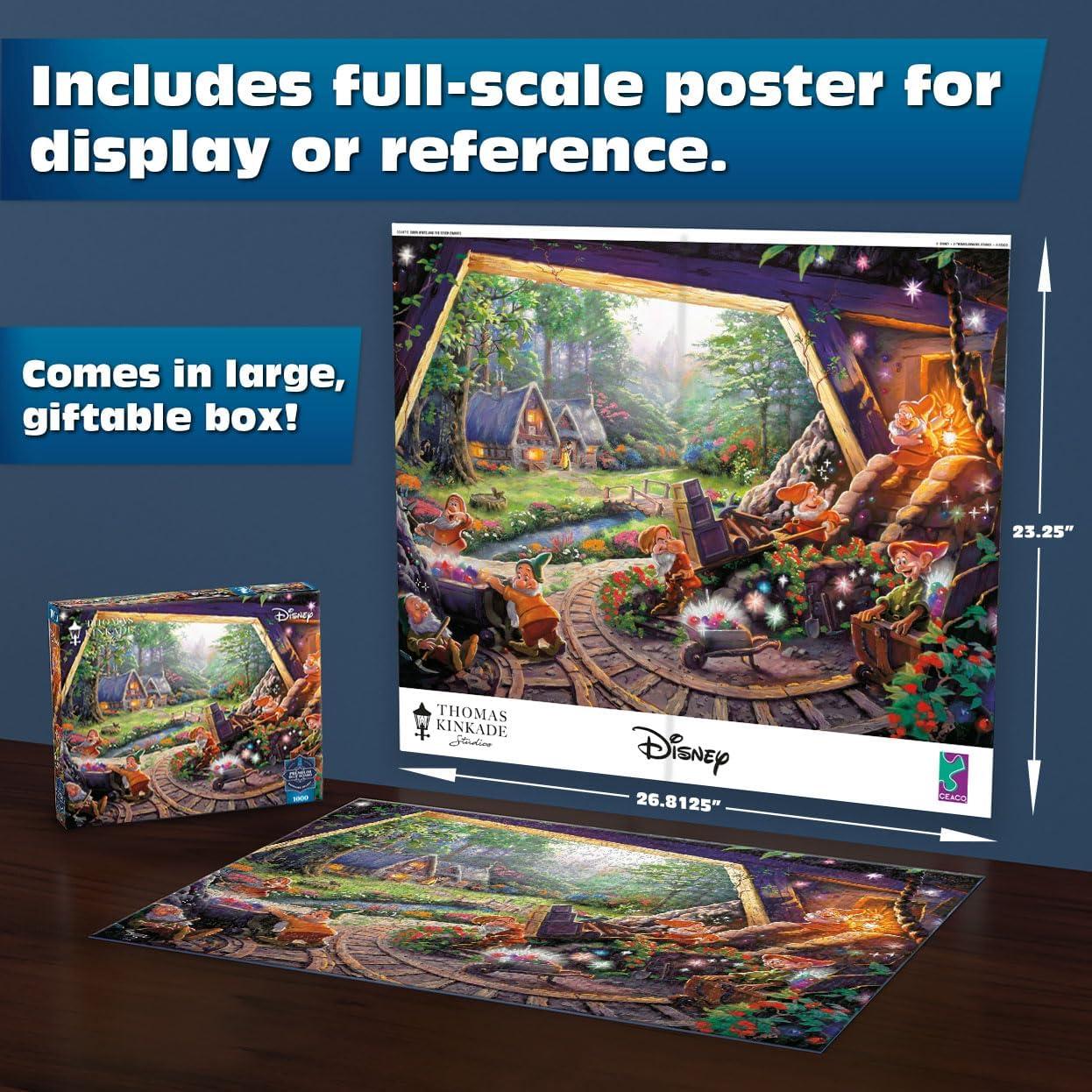 Rompecabezas 1000 Piezas Disney Blancanieves - Buffalo Games