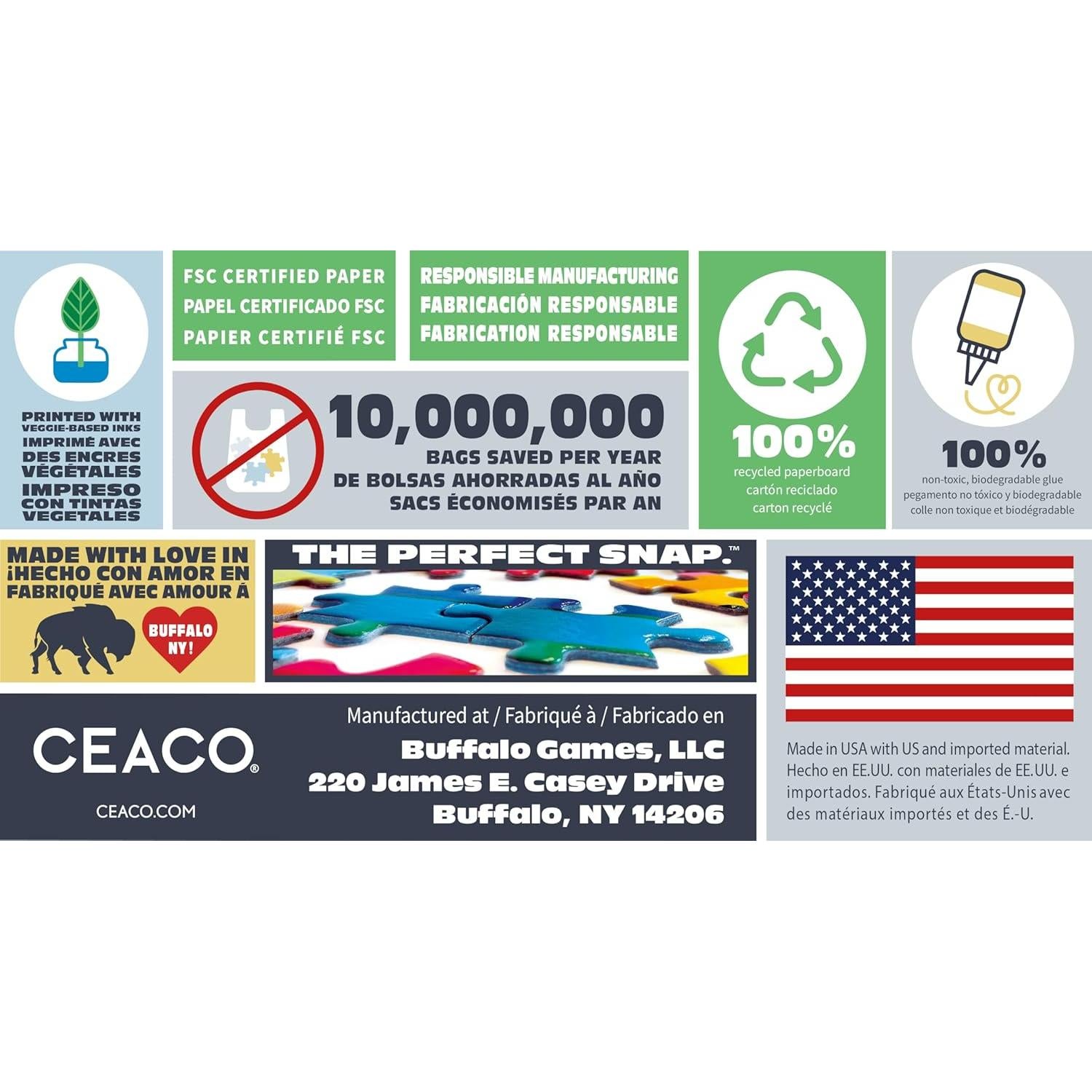 Rompecabezas 1000 Piezas Disney Blancanieves - Buffalo Games