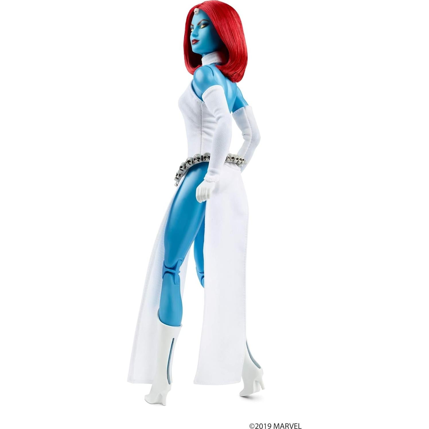 Muñeca Barbie Marvel Mystique 80 Aniversario 34x8x20cm