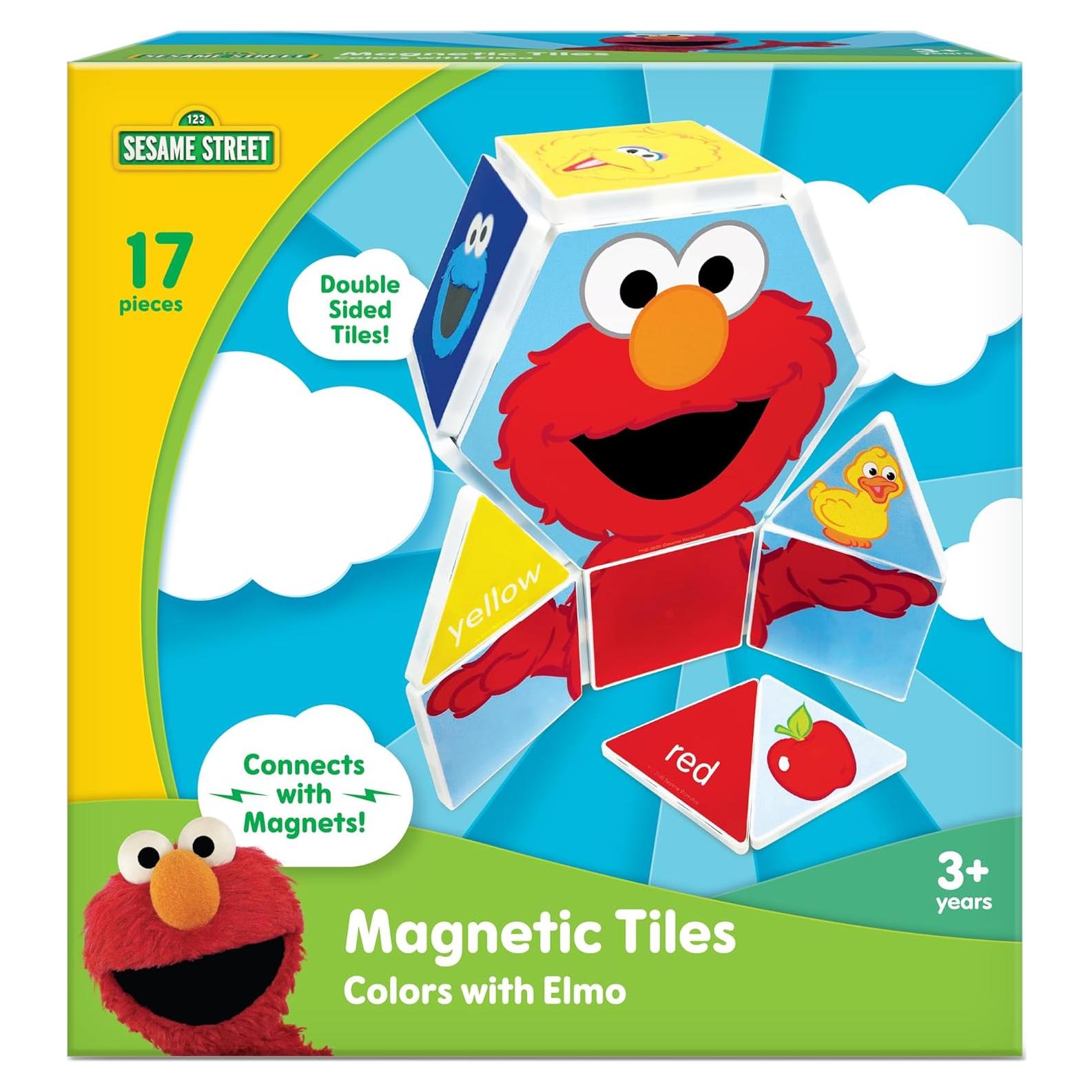 Juguetes Magnéticos CreateOn Elmo 17 Piezas Educativos