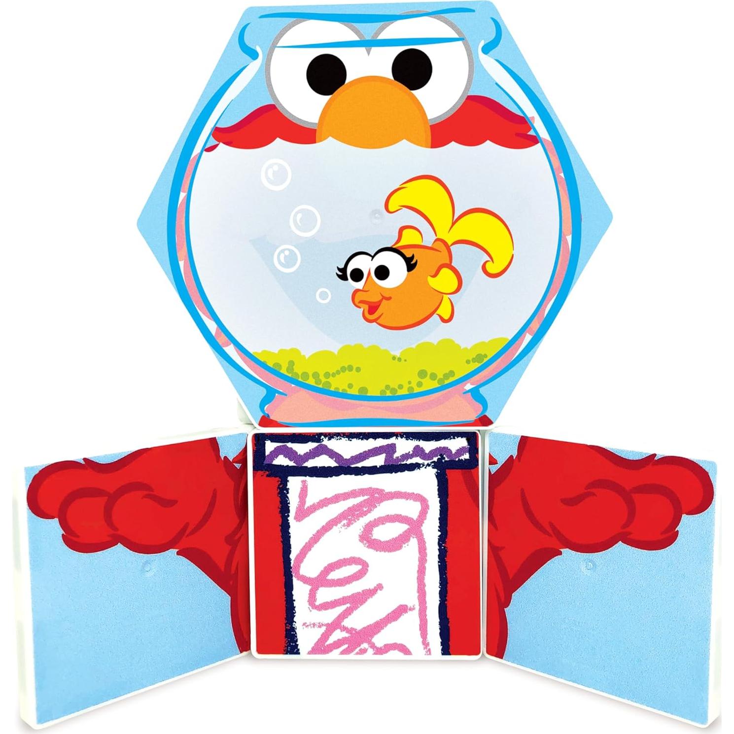 Juguetes Magnéticos CreateOn Elmo 17 Piezas Educativos