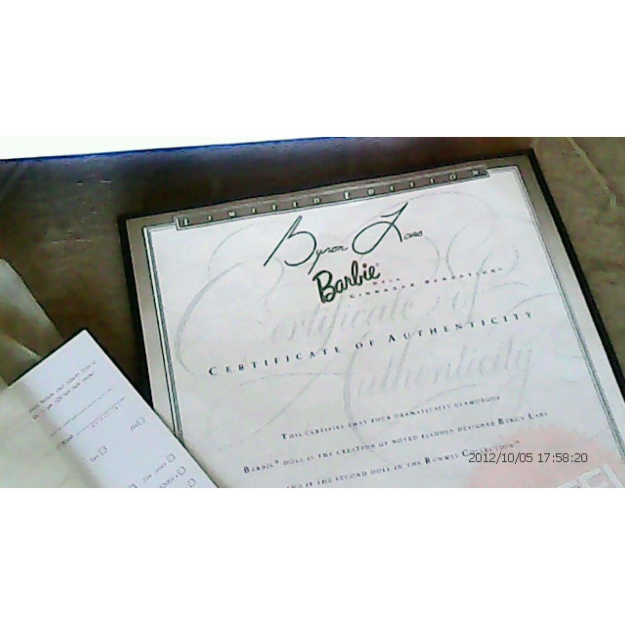 Muñeca Barbie Sensación Cinnabar Byron Lars 12"