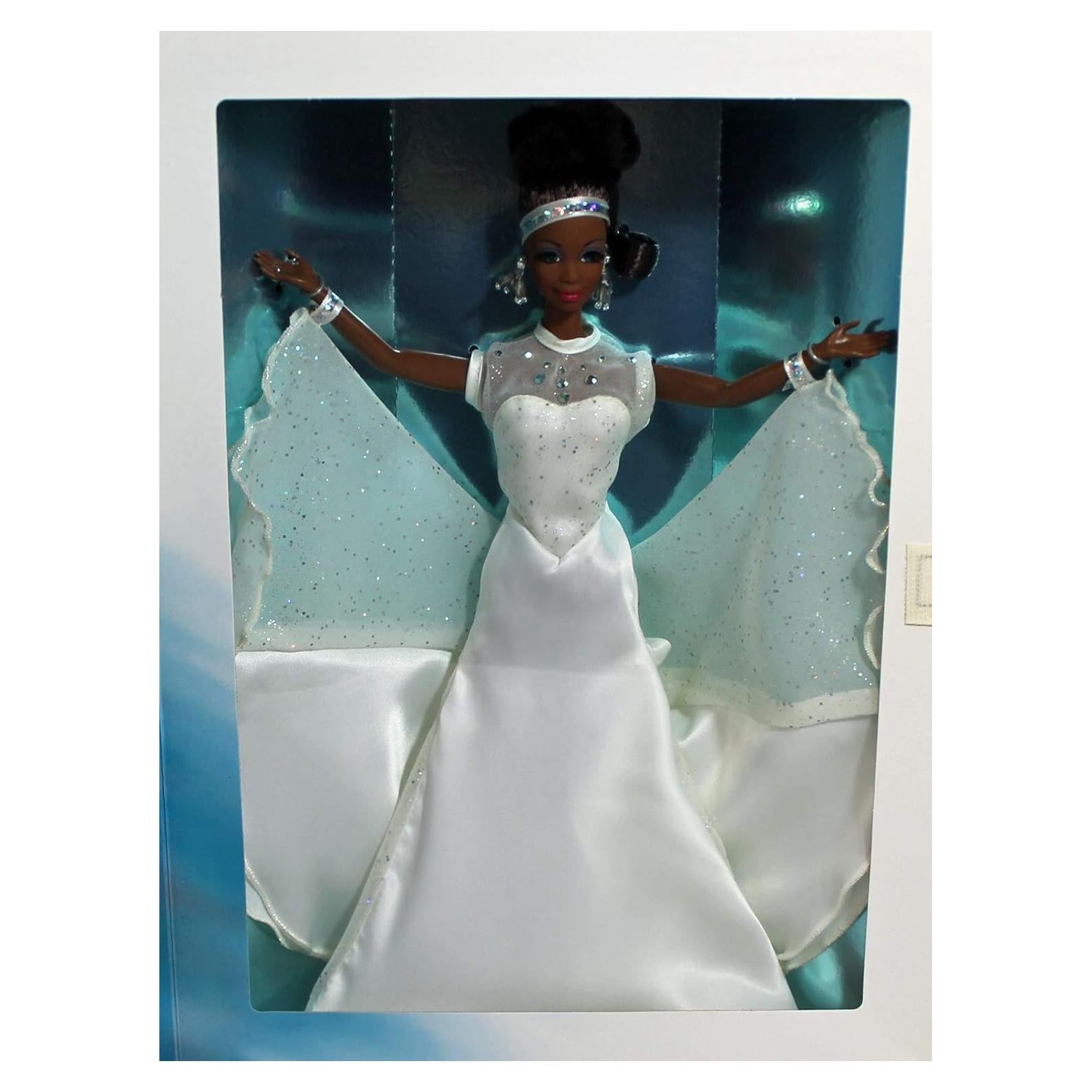 Muñeca Barbie Starlight Dance Afroamericana Mattel 35.81x26.16cm