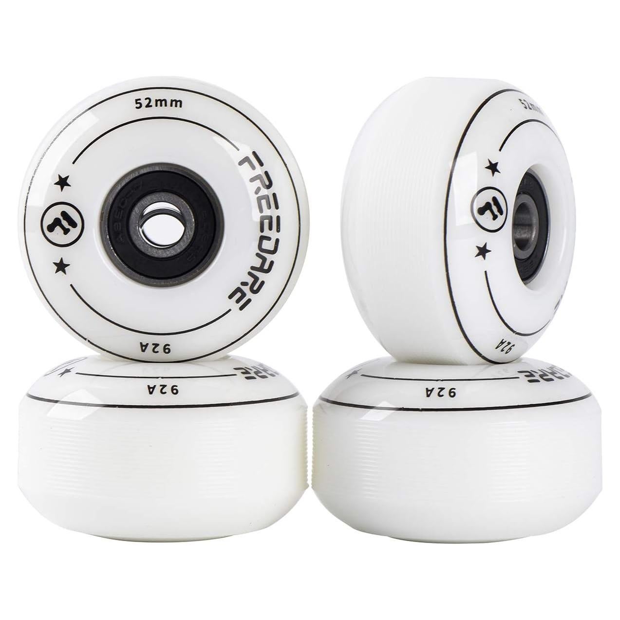 Ruedas de Skateboard FREEDARE 52mm 92A Poliuretano para Trucos