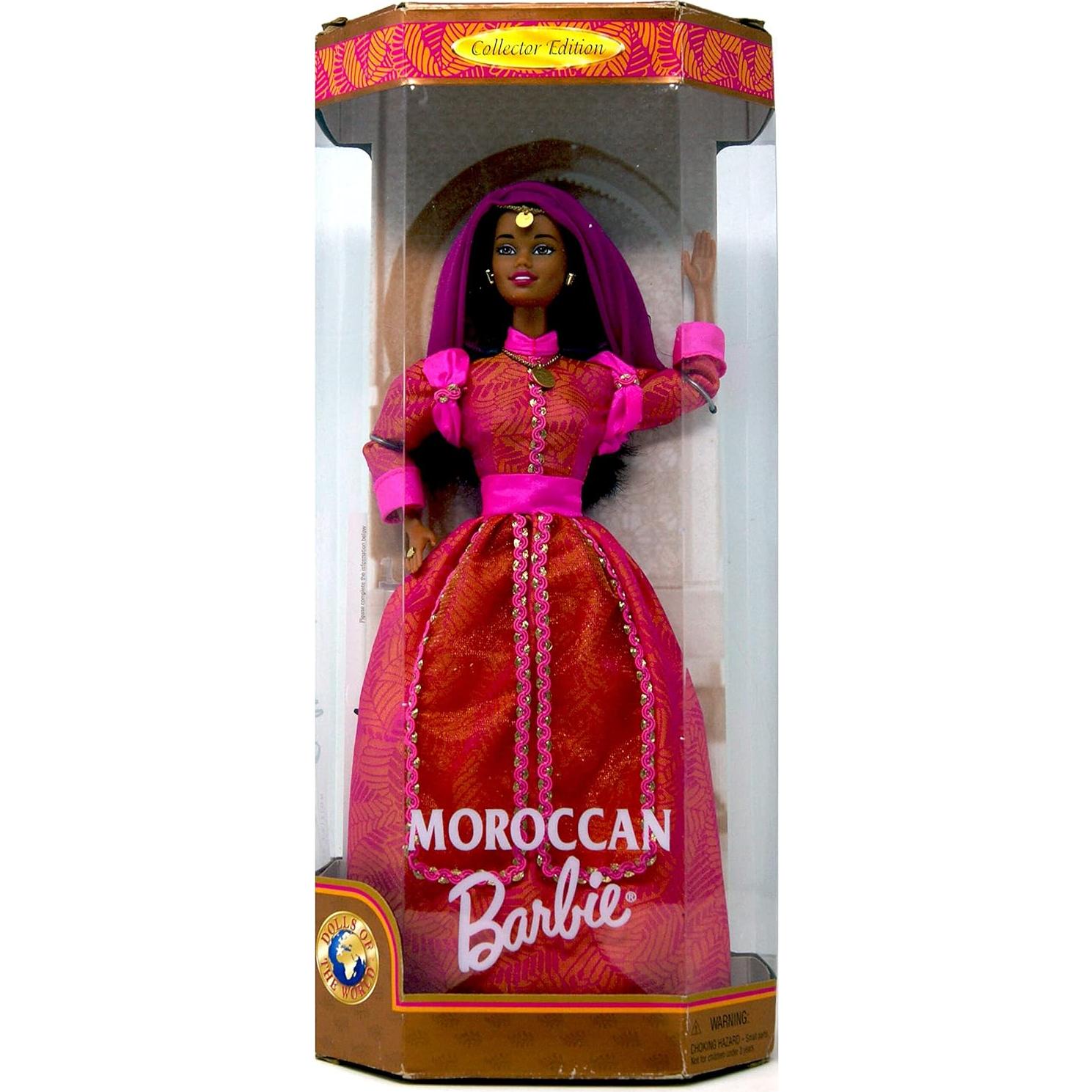 Muñeca Barbie Marroquí 11.5" Mattel 1998 con accesorios