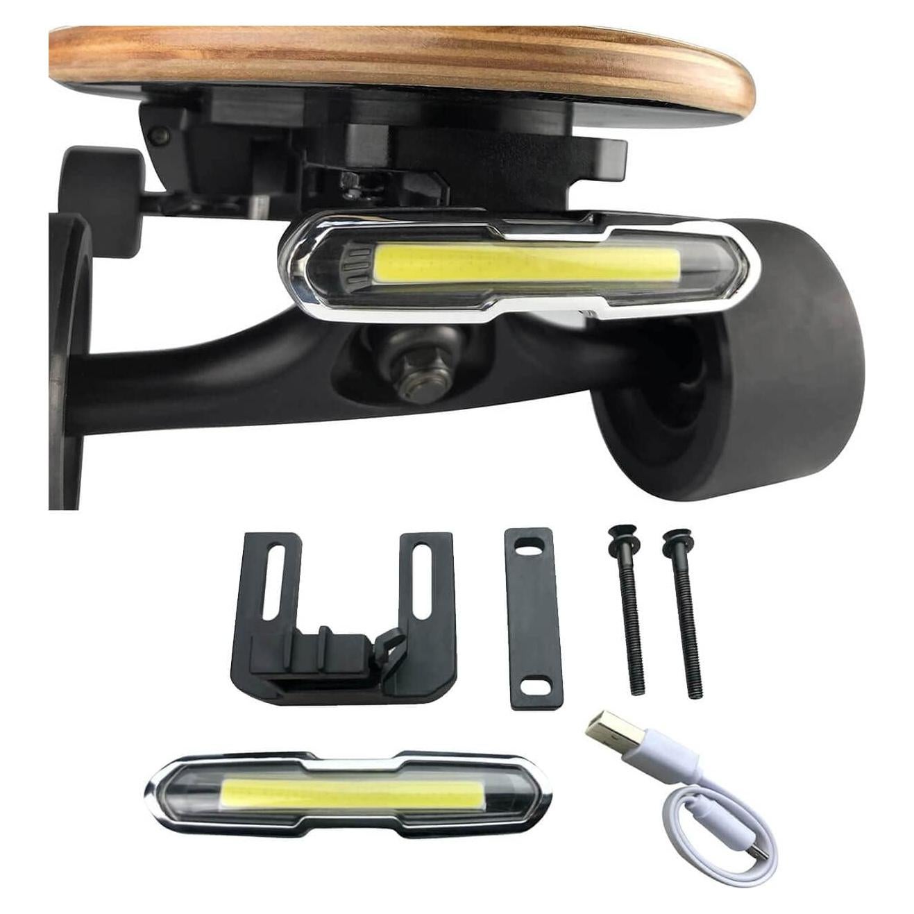 Luces LED IWONDER V2.0 Recargables para Skateboard