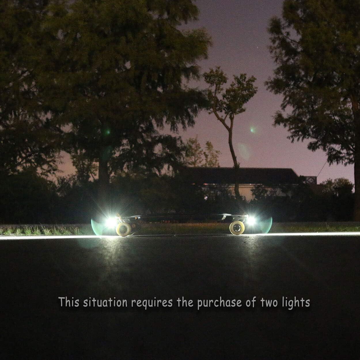 Luces LED IWONDER V2.0 Recargables para Skateboard