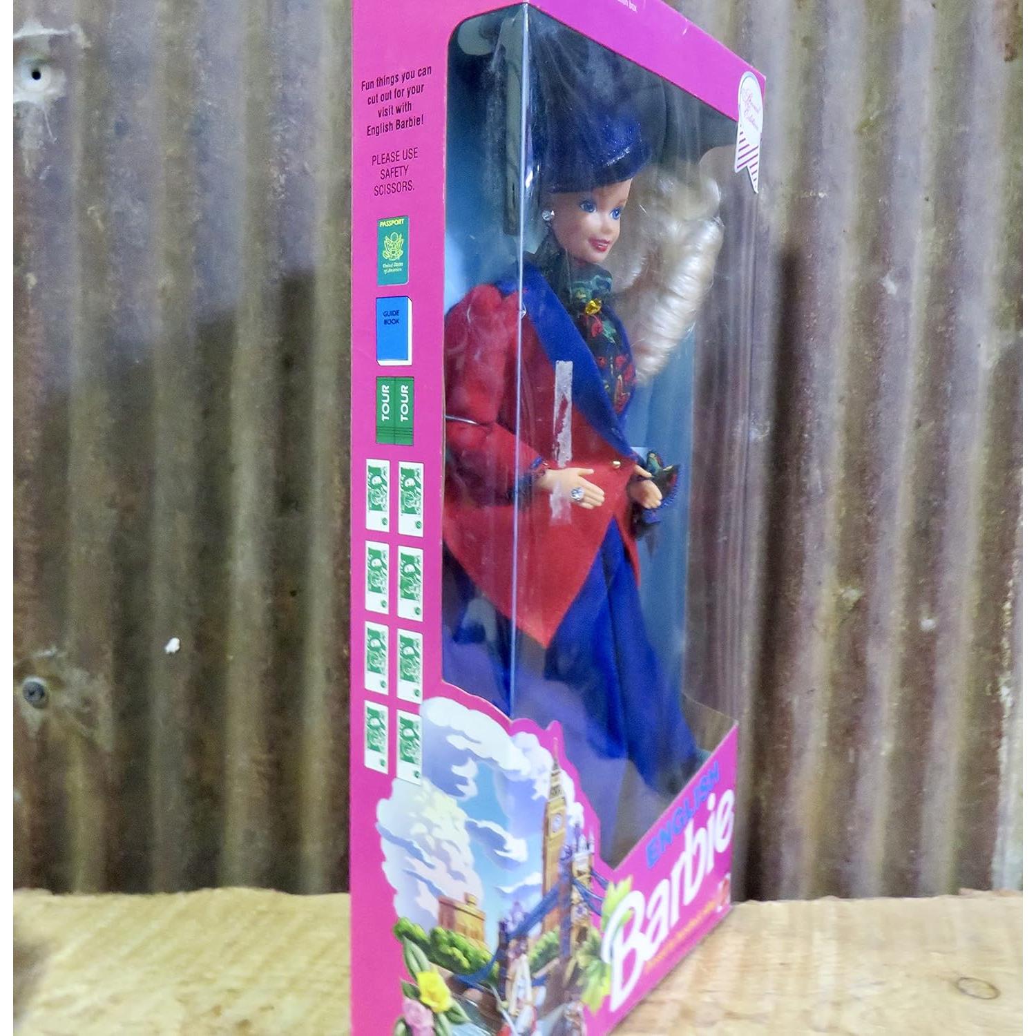 Muñeca Barbie 1991 Inglesa Montar a Caballo Mattel 32.5cm