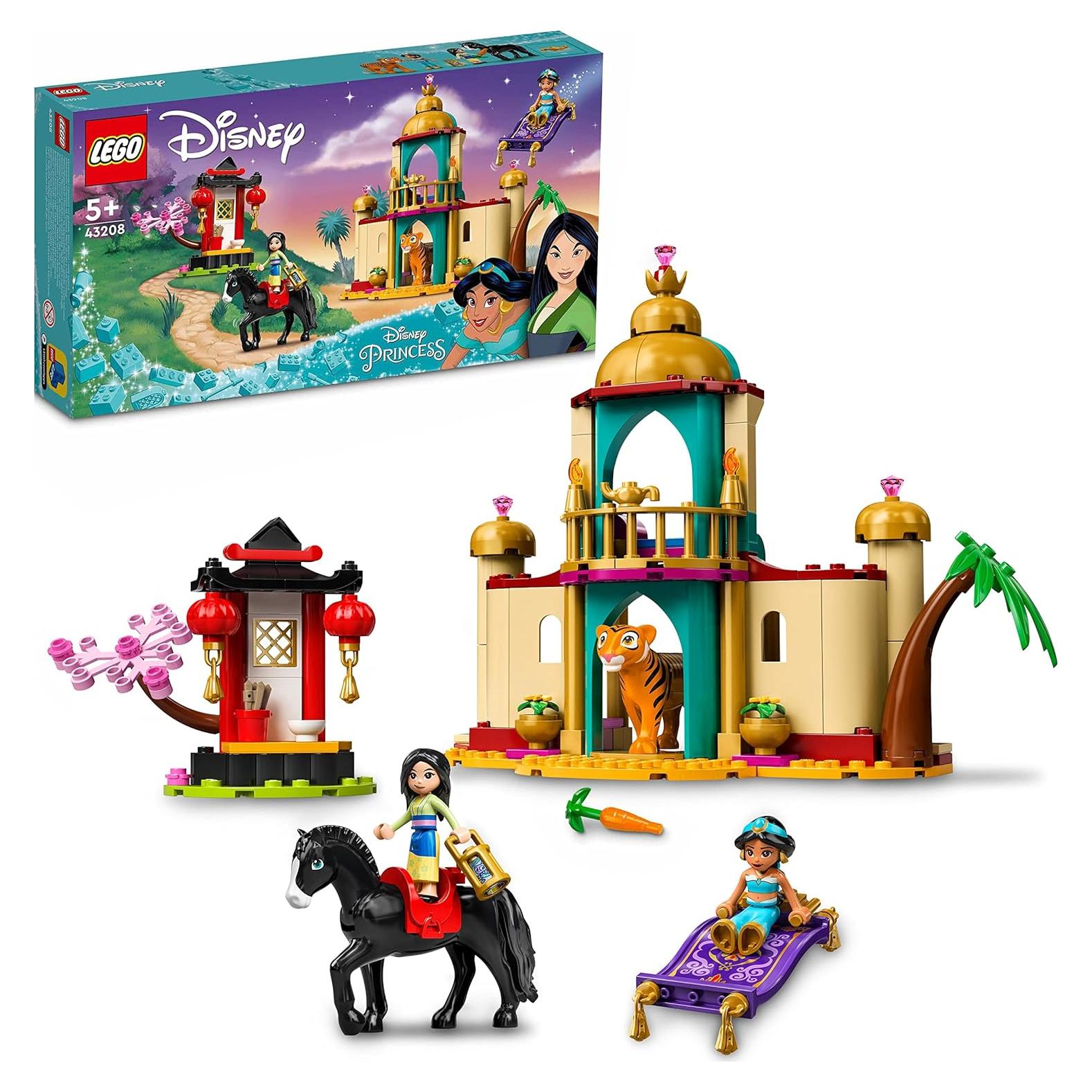LEGO® Aventura Jasmine y Mulan 43208 Juguete 176 Piezas