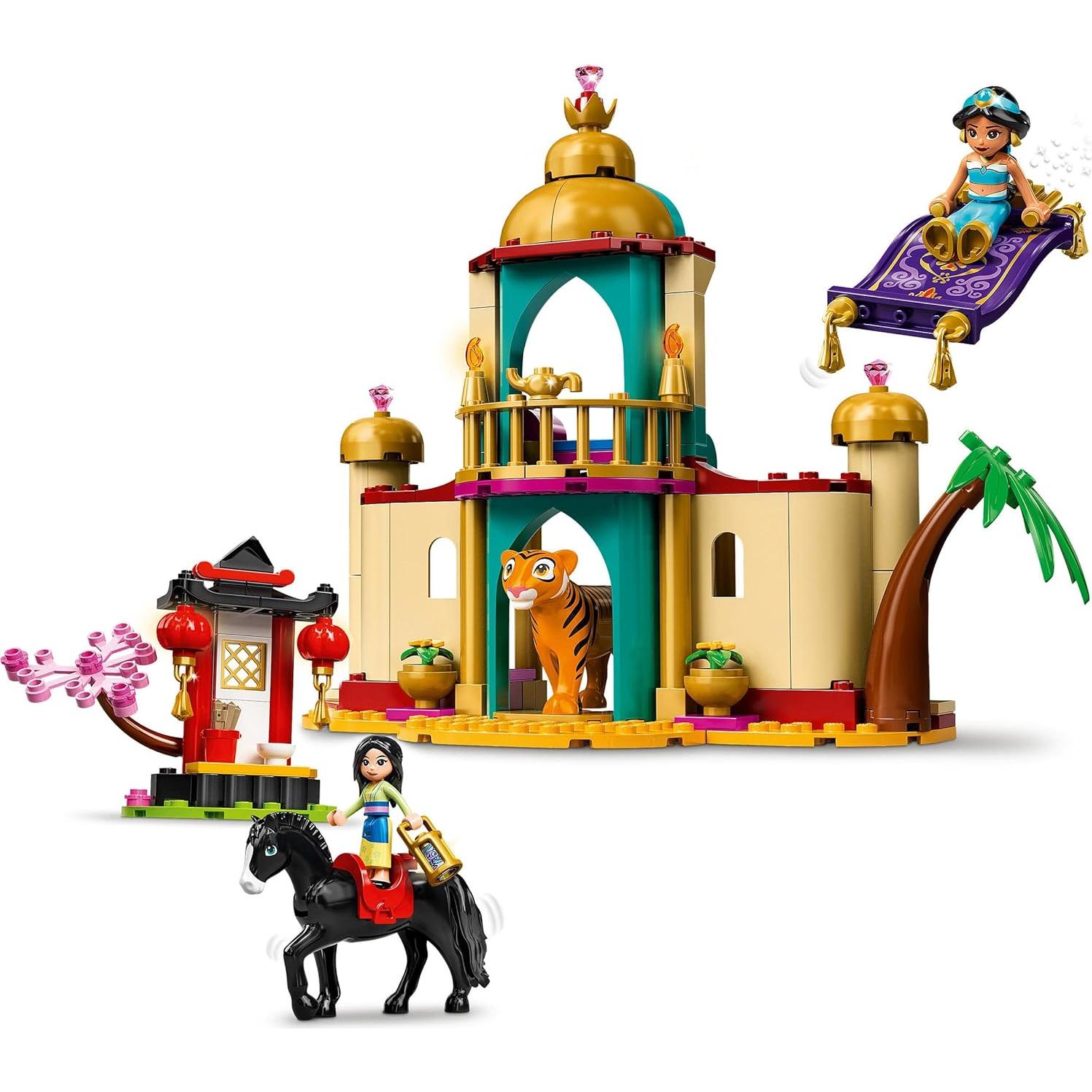 LEGO® Aventura Jasmine y Mulan 43208 Juguete 176 Piezas