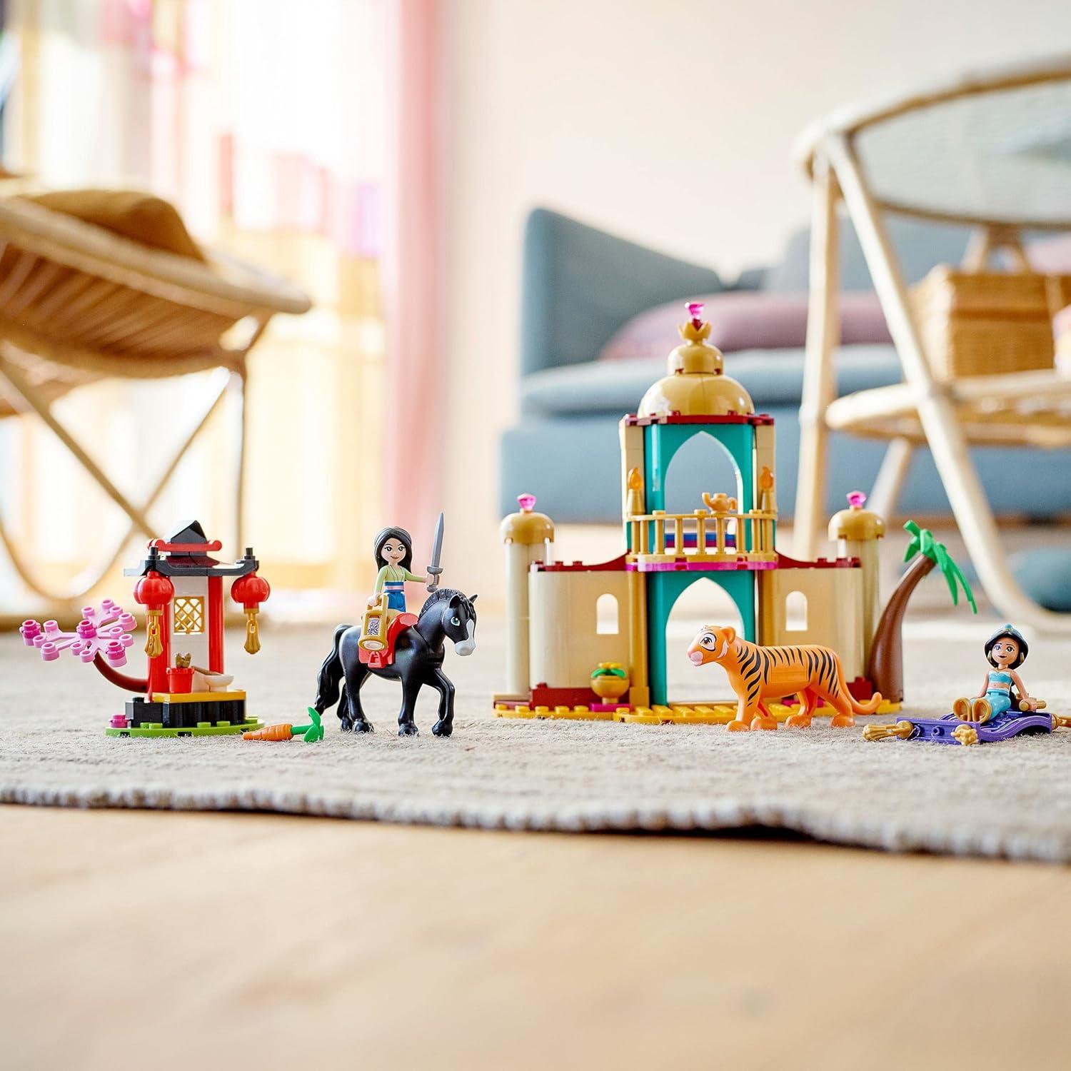 LEGO® Aventura Jasmine y Mulan 43208 Juguete 176 Piezas