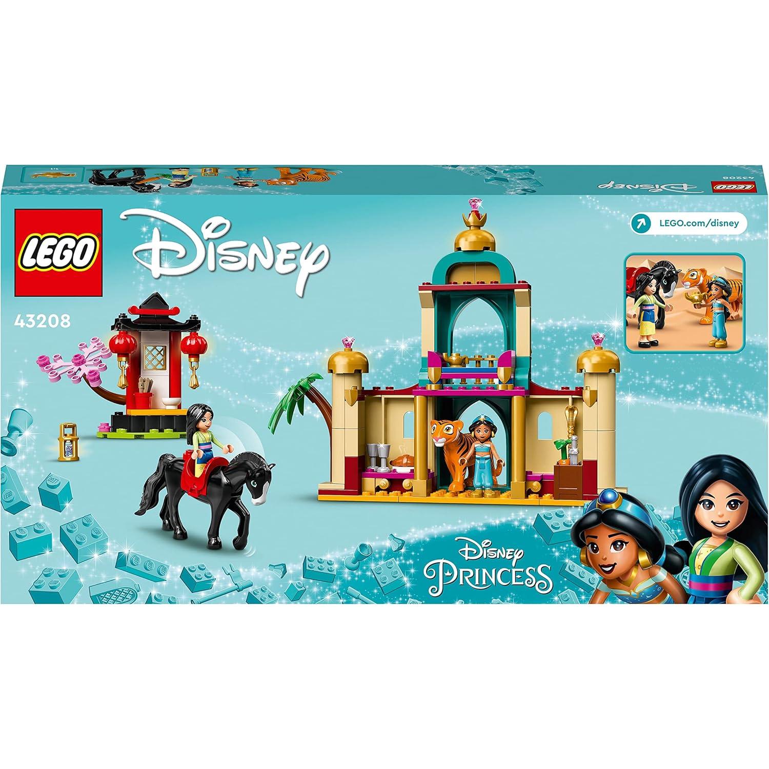LEGO® Aventura Jasmine y Mulan 43208 Juguete 176 Piezas