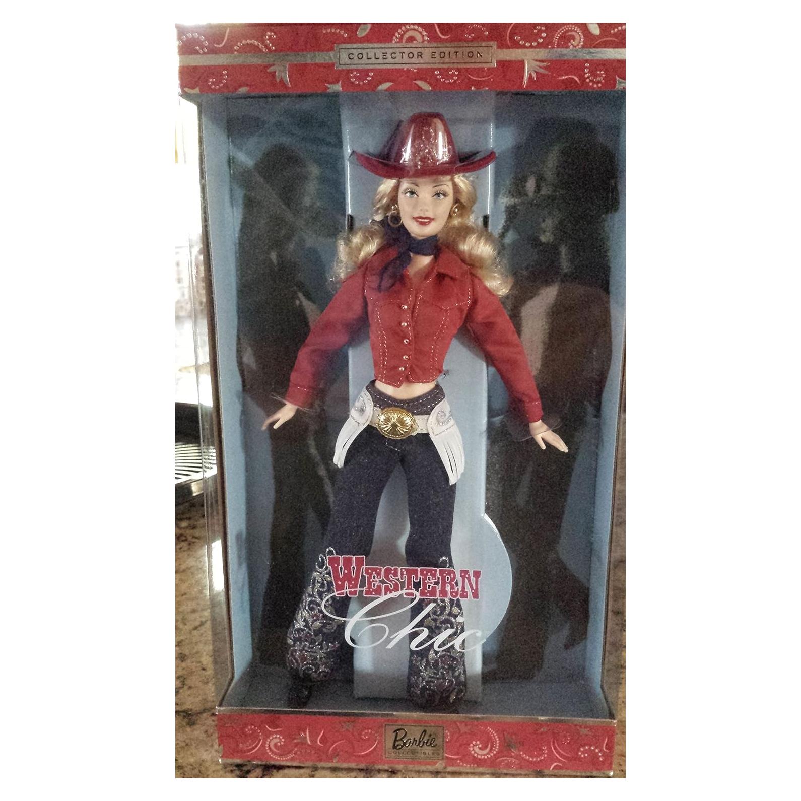 Muñeca Barbie Edición Coleccionista 30cm Estilo Occidental