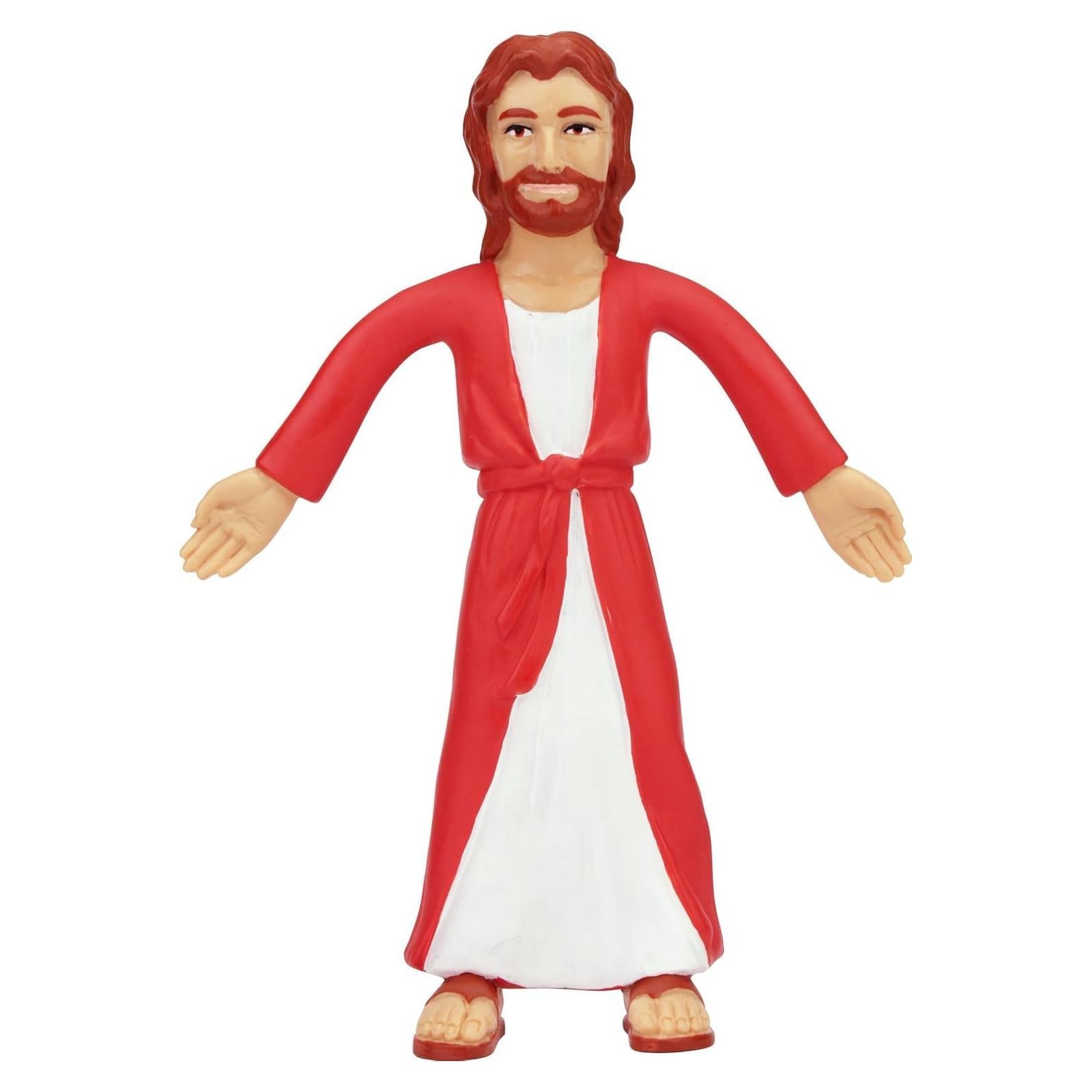 Figura Poseable de Jesús de Nazaret 16.5 cm - Juguete Flexible
