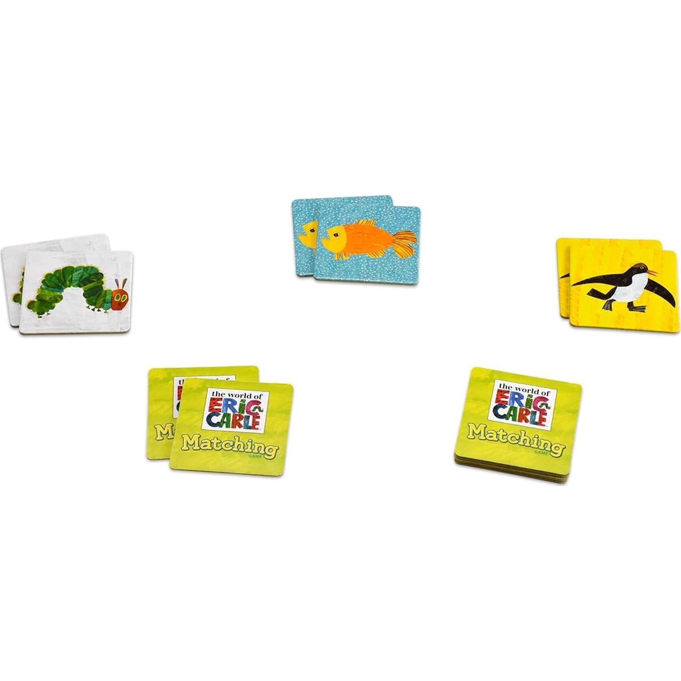 Juego de Emparejamiento Eric Carle Wonder Forge 72 Azulejos