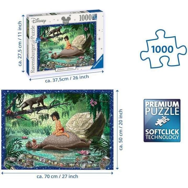 Rompecabezas Ravensburger 1000 Piezas Libro de la Selva
