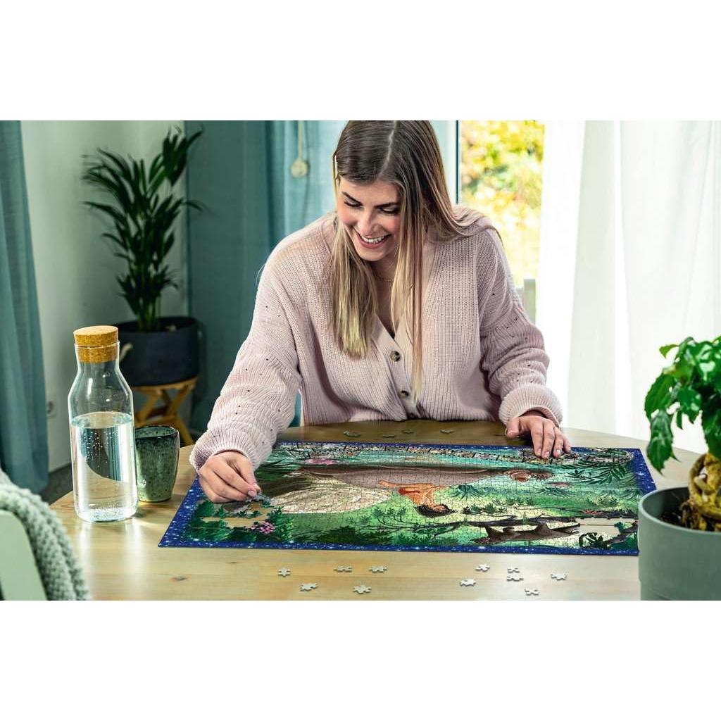 Rompecabezas Ravensburger 1000 Piezas Libro de la Selva