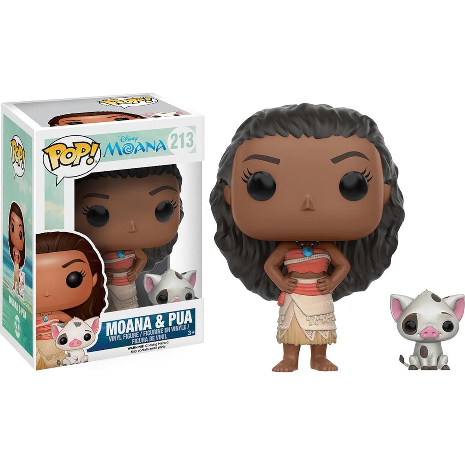 Figuras de Acción Funko Disney Moana y Pua 9.5 cm