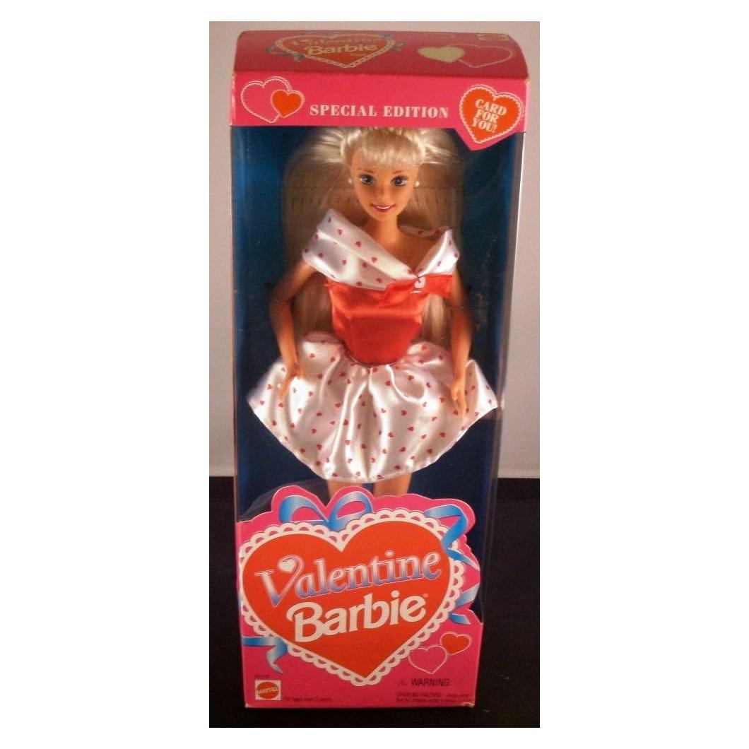 Muñeca Barbie Edición Especial San Valentín 1995 Mattel