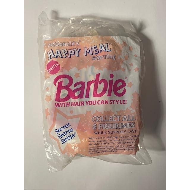 Juguete Happy Meal McDonald's 1992 Barbie Corazones Secretos