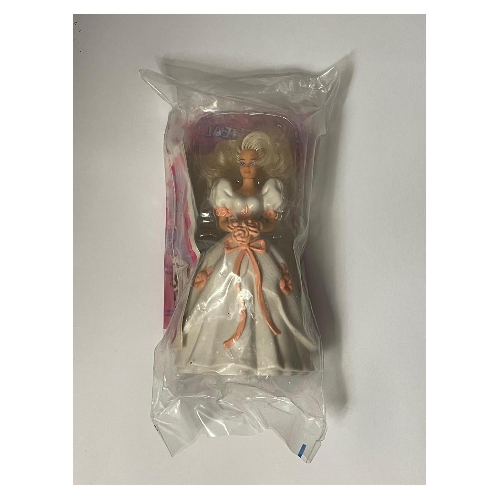 Juguete Happy Meal Vintage McDonald's 1992 Barbie Novia Romántica