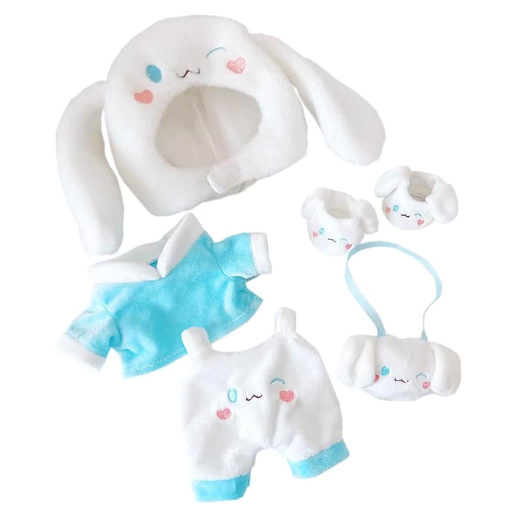 Vestido para Muñeca 20cm Niannyyhouse Set 5 Piezas