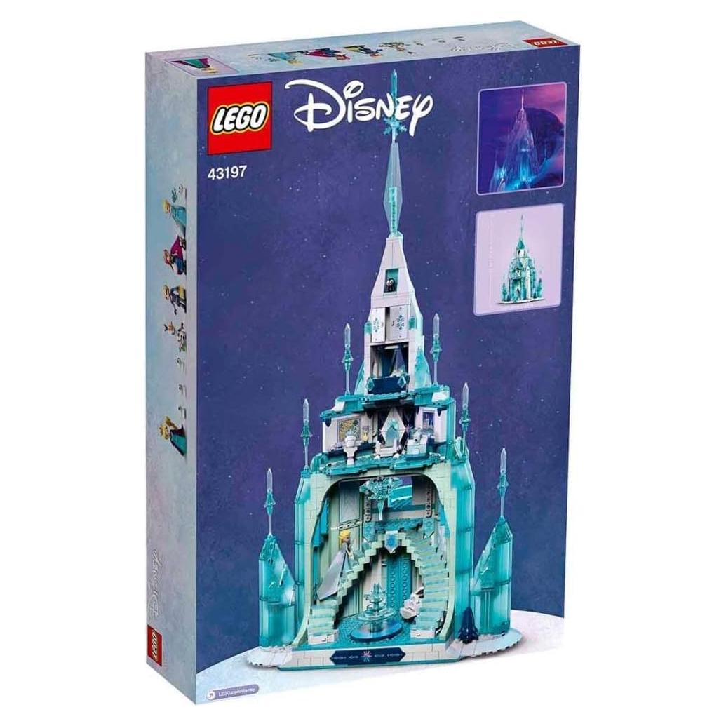 LEGO Disney Castillo de Hielo 43197 - 1709 Piezas, 14+ Años