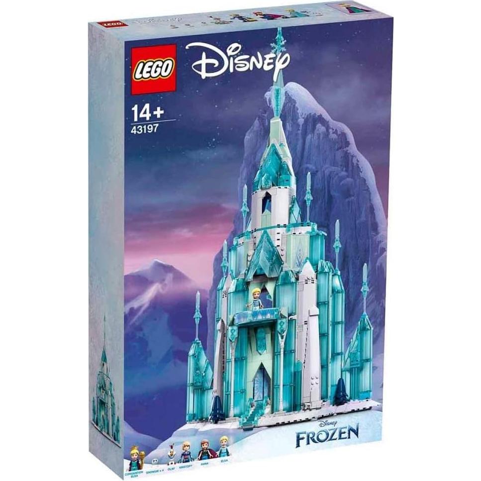 LEGO Disney Castillo de Hielo 43197 - 1709 Piezas, 14+ Años