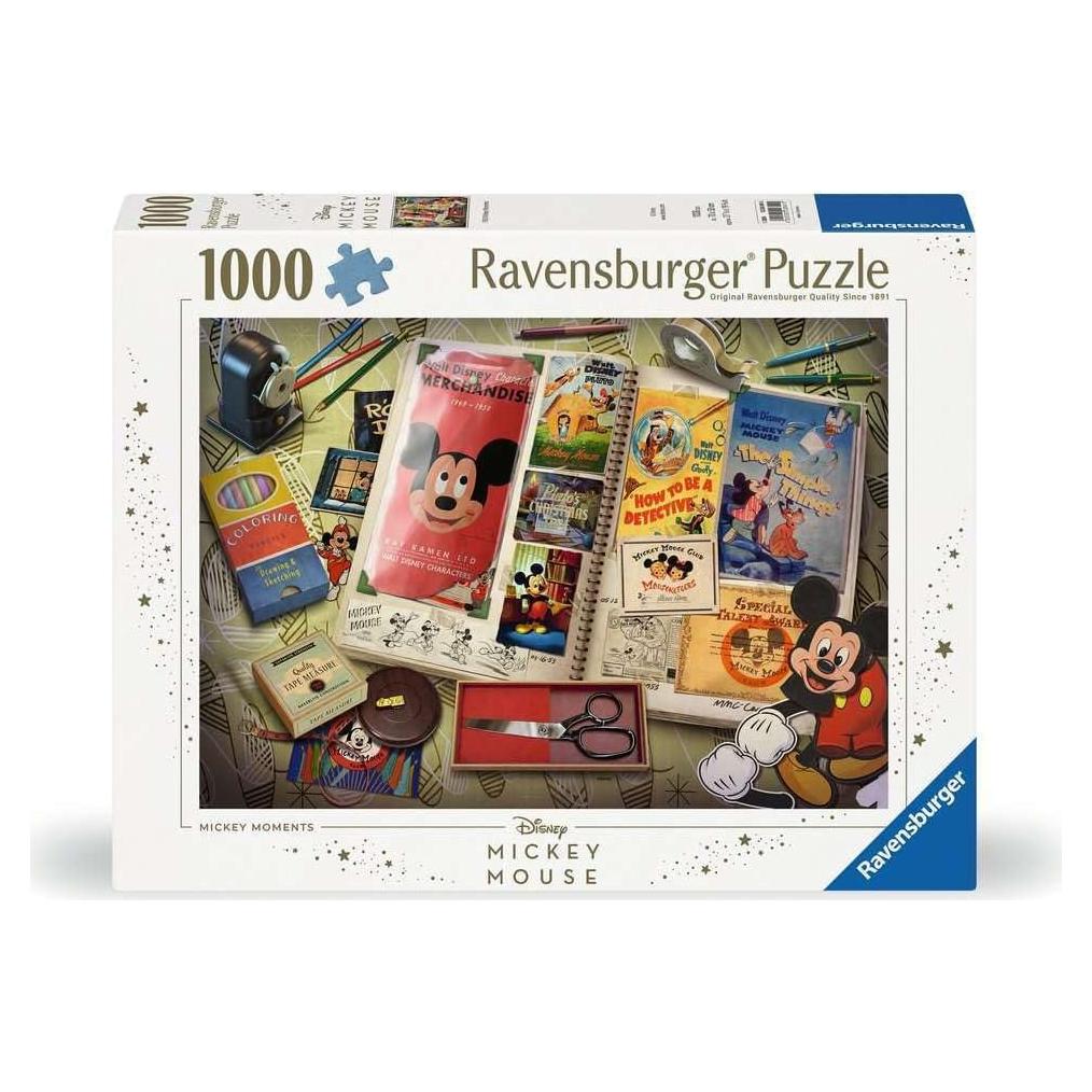 Rompecabezas Ravensburger 1000 Piezas Mickey 1950