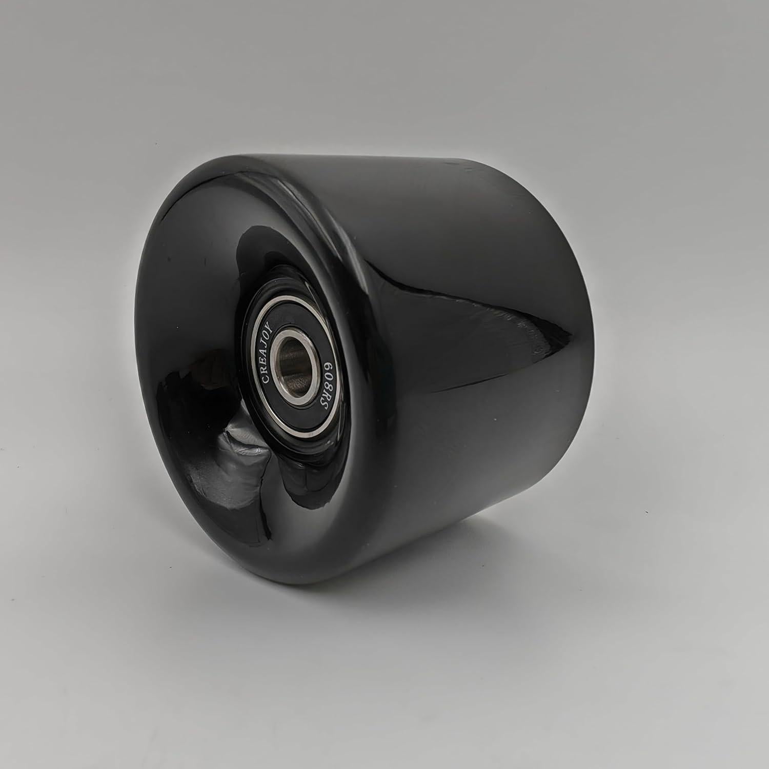 Ruedas de Skateboard CREAJOY 60mm 95A Juego de 4 Negro