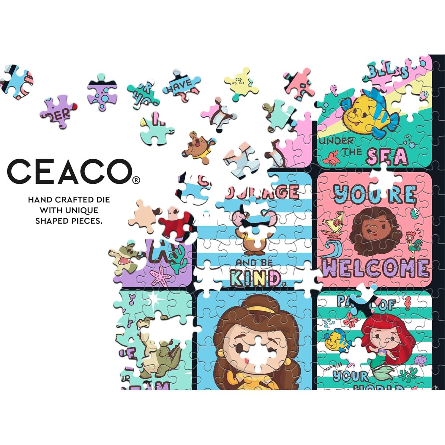 Rompecabezas Ceaco Disney Princesas 100 Piezas Brillantes