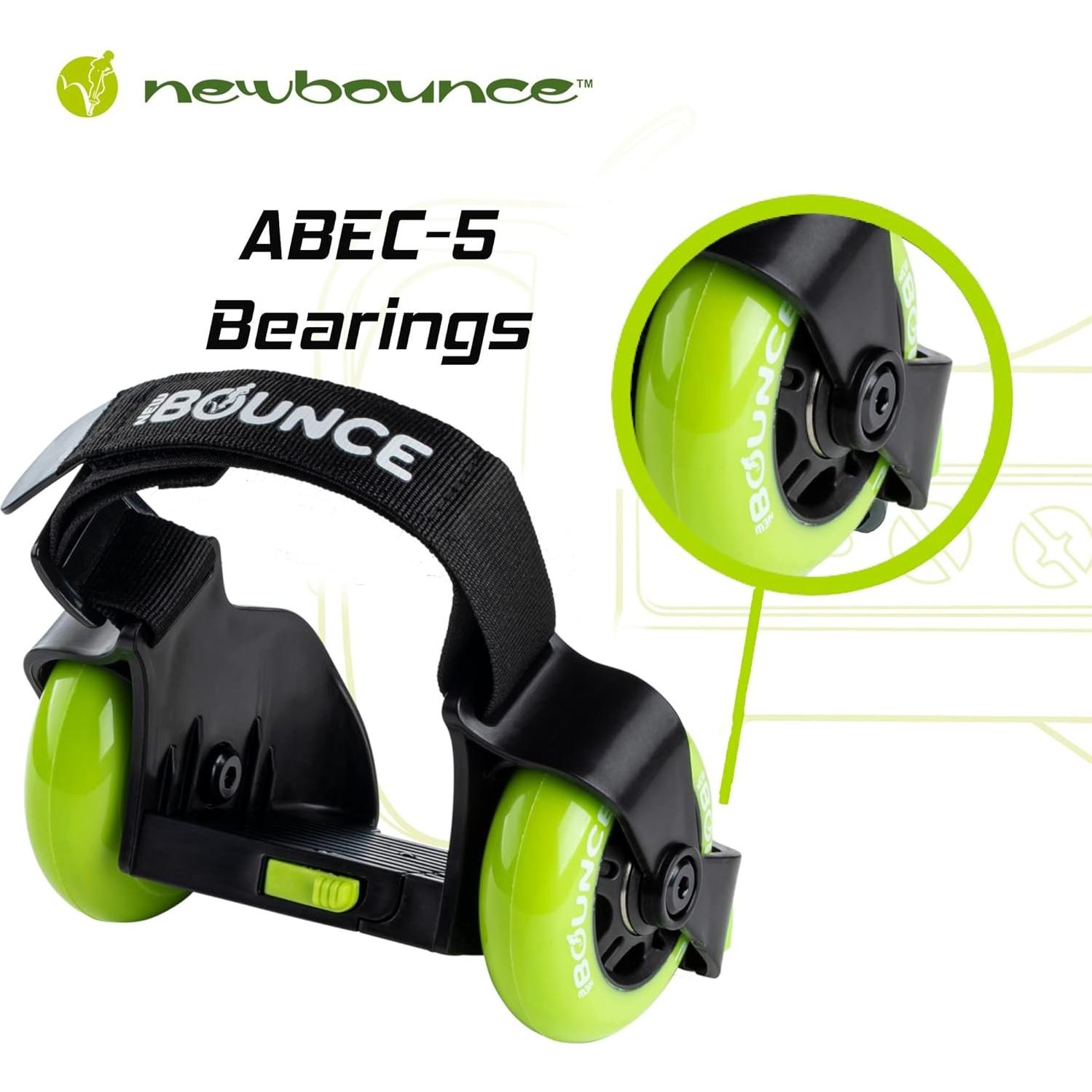 Patines de Rueda en el Talón New Bounce Ajustables Niños