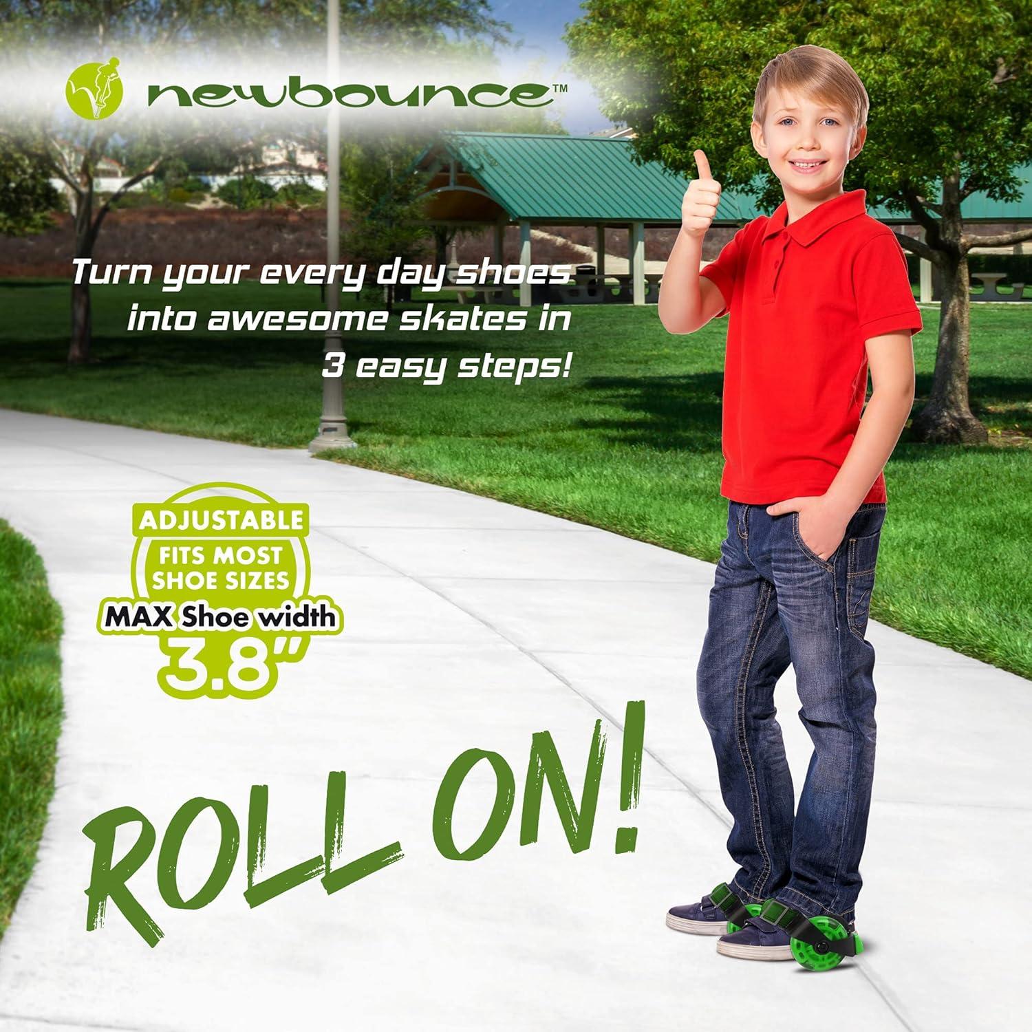 Patines de Rueda en el Talón New Bounce Ajustables Niños