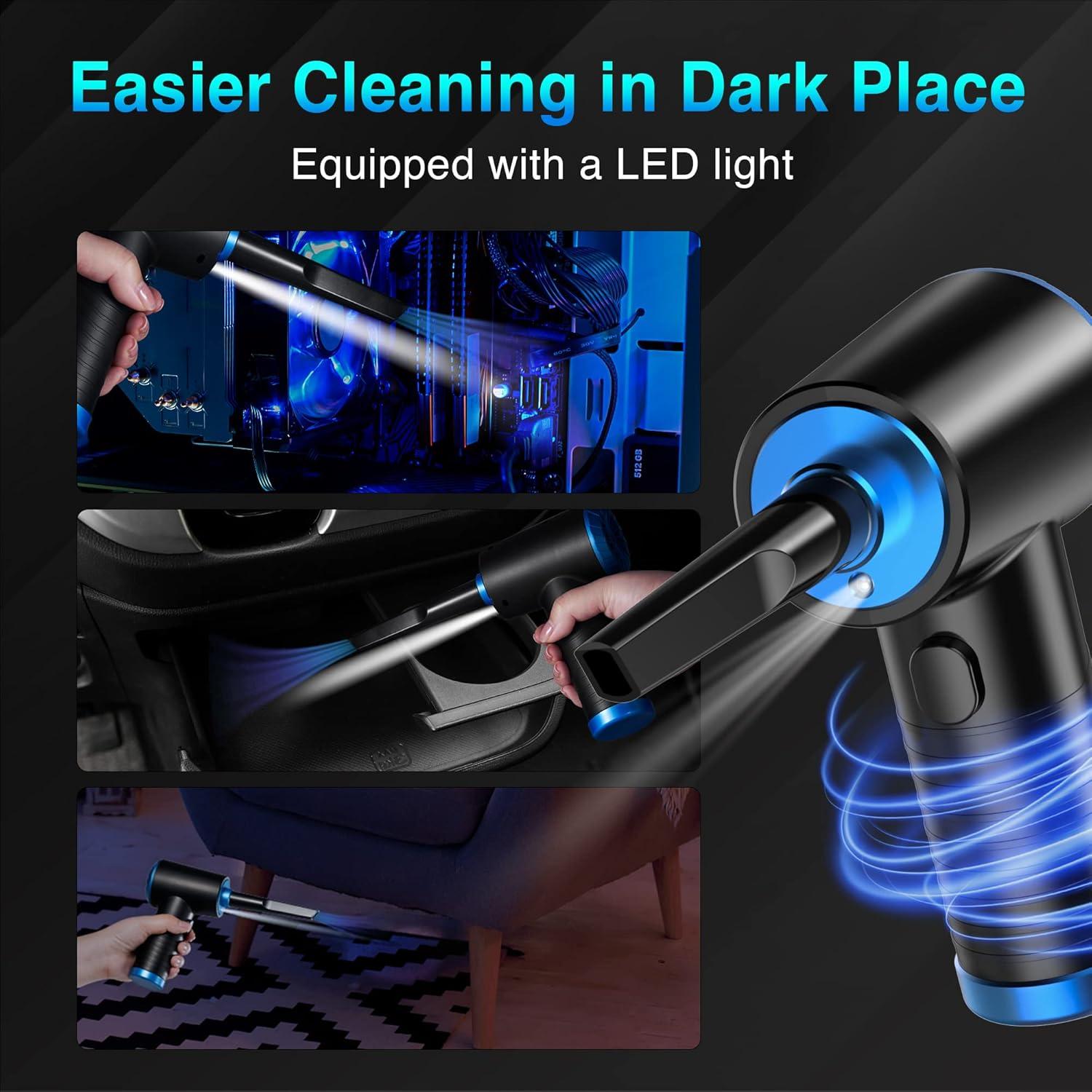 Soplador de Aire Comprimido Inalámbrico KEIMI C17 7500mAh