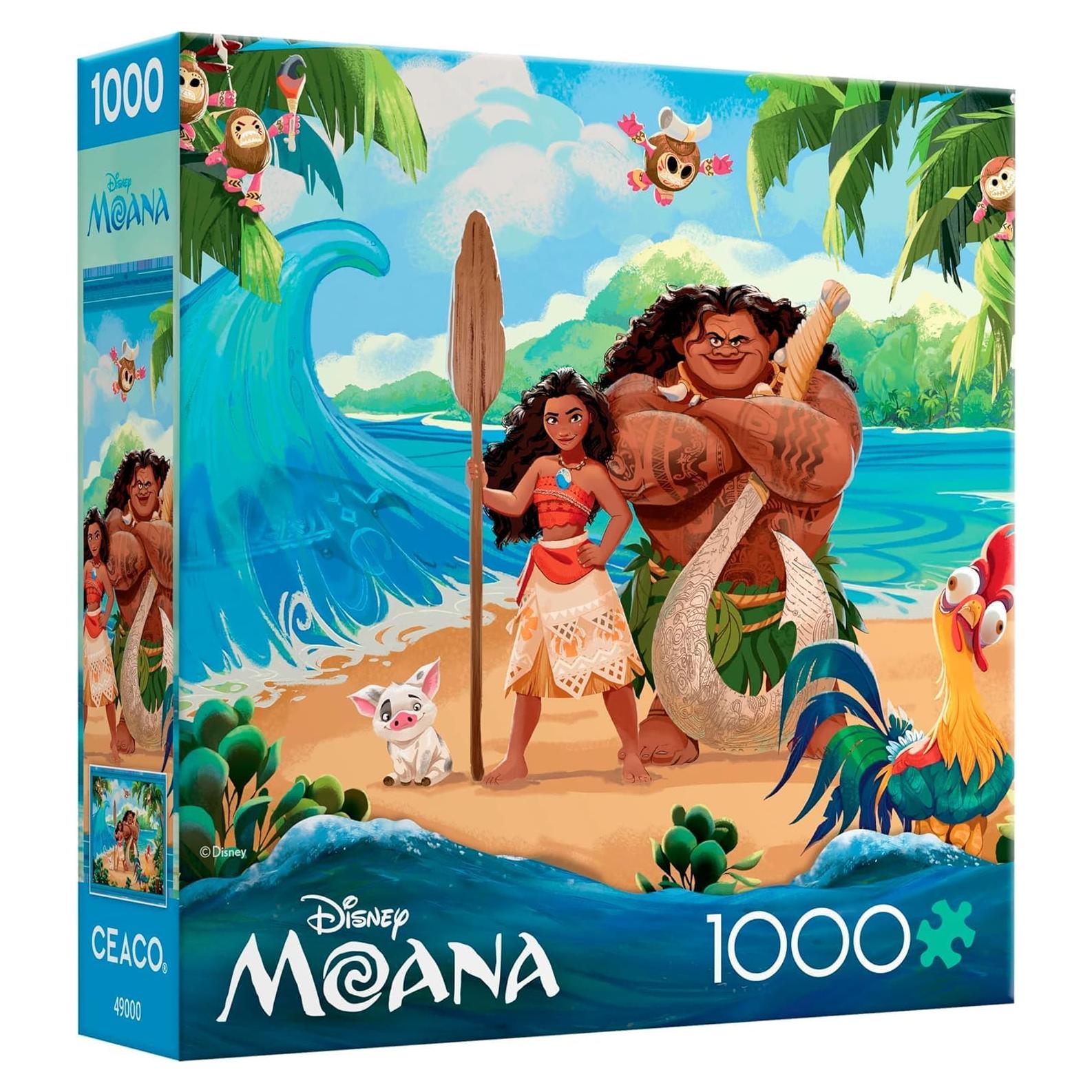 Rompecabezas 1000 Piezas Ceaco Disney Moana y Maui 67.3x48.3cm