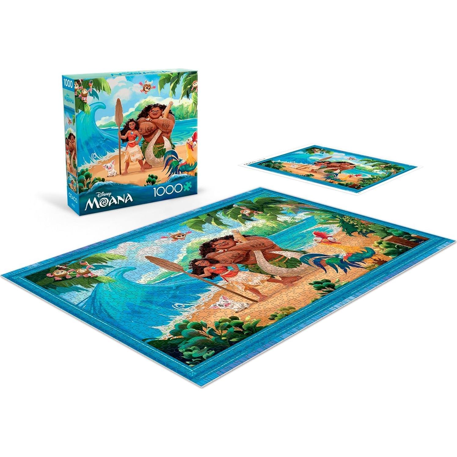Rompecabezas 1000 Piezas Ceaco Disney Moana y Maui 67.3x48.3cm