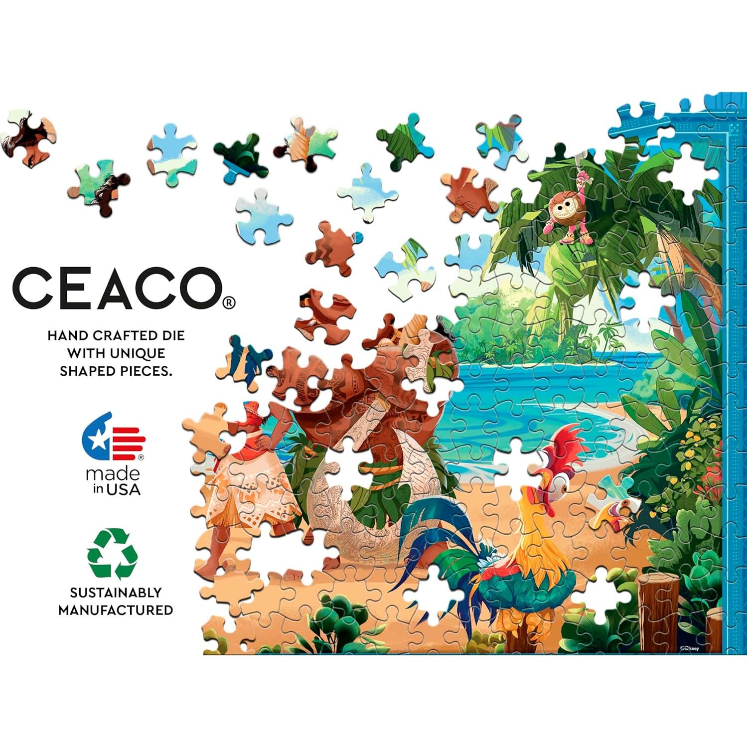 Rompecabezas 1000 Piezas Ceaco Disney Moana y Maui 67.3x48.3cm