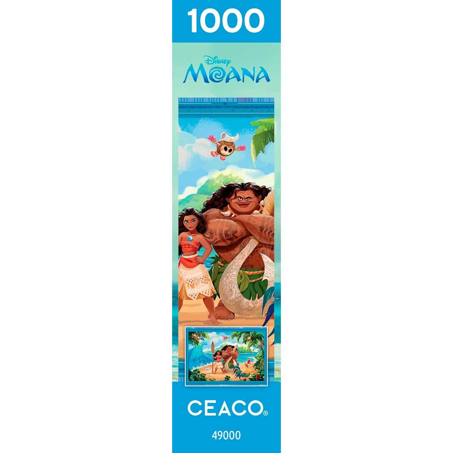 Rompecabezas 1000 Piezas Ceaco Disney Moana y Maui 67.3x48.3cm