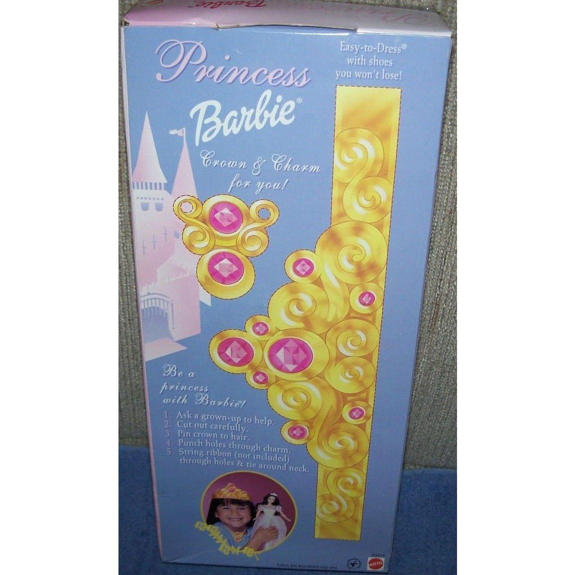 Muñeca Barbie Princesa de Colección Mattel 34x18x7cm