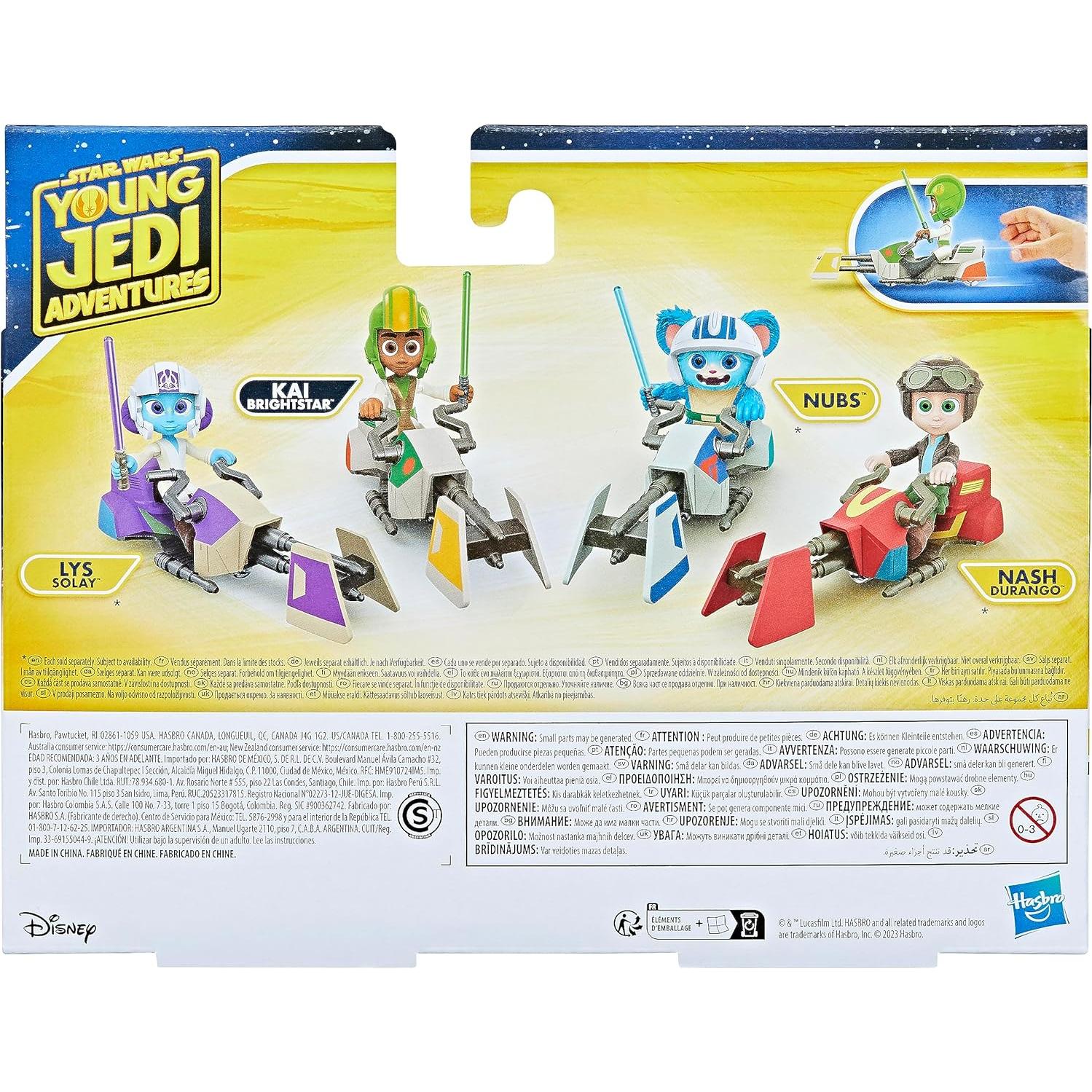 Figura Kai Brightstar y Moto Speeder Star Wars 10 cm