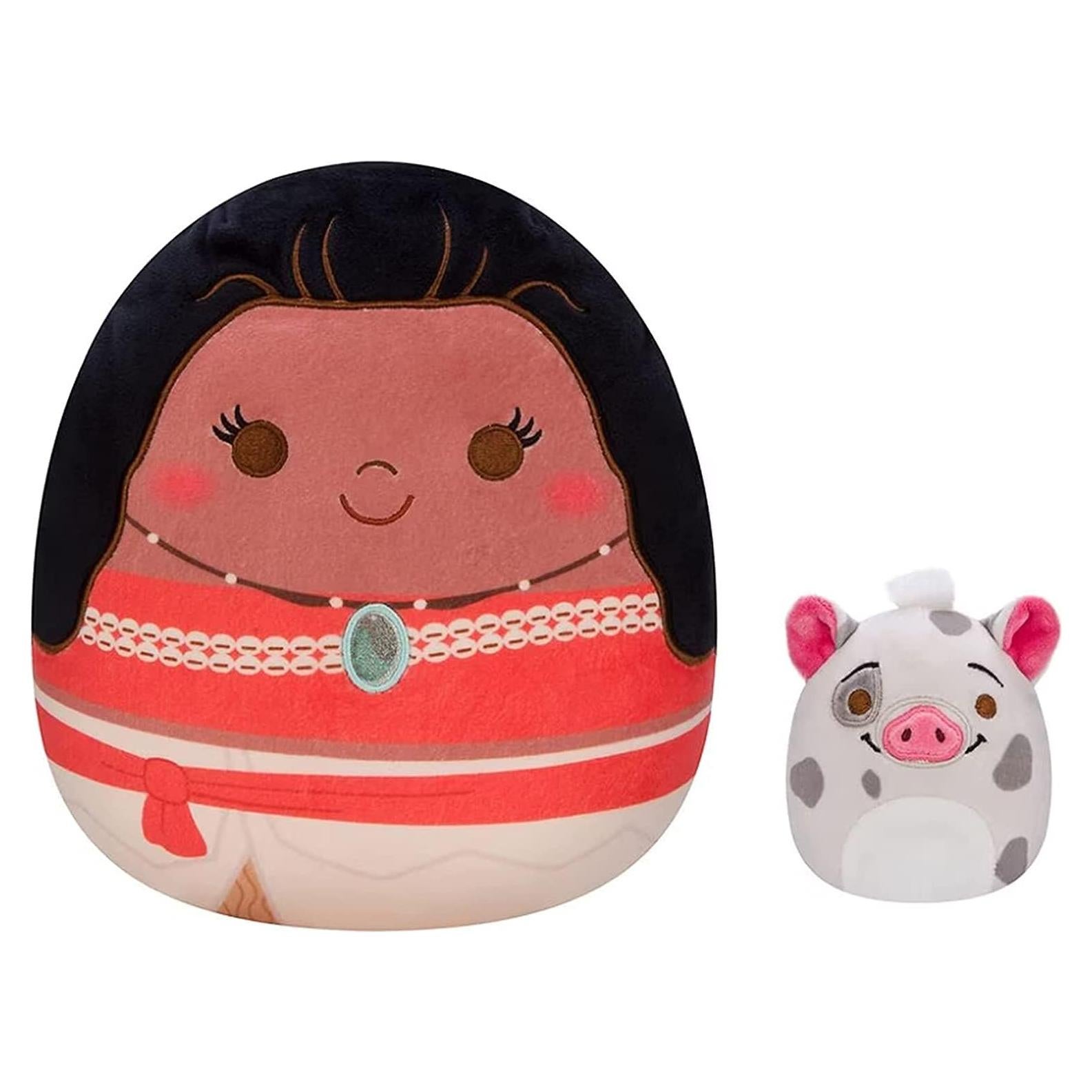 Squishmallow Kellytoy Moana con Pua Cerdo 20 cm Juguete
