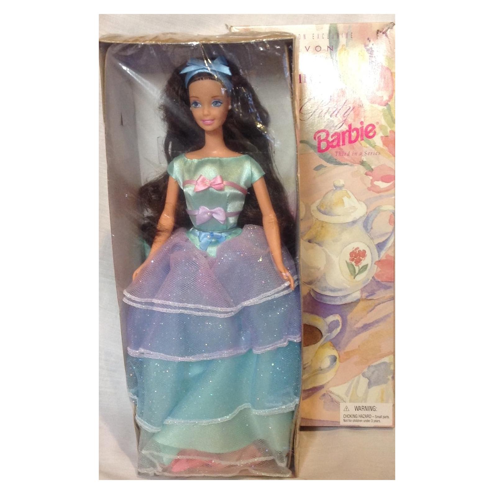 Muñeca Barbie Edición Especial Fiesta de Té Primavera Morena