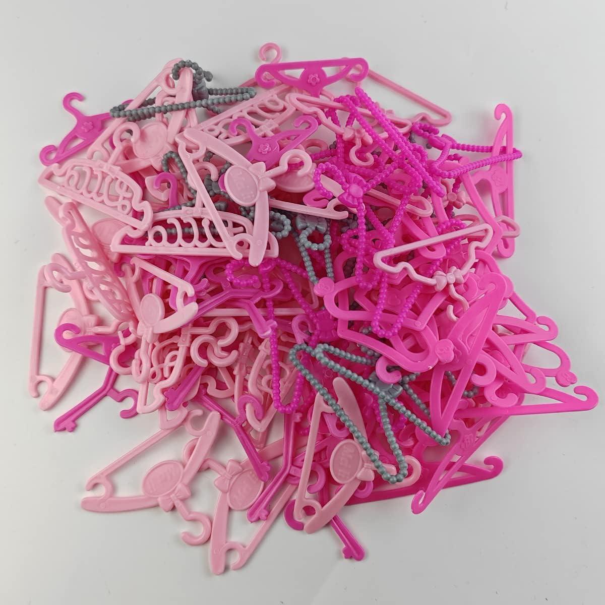 Perchas de Ropa para Muñecas GXXMEI 108 Piezas 29.21 cm